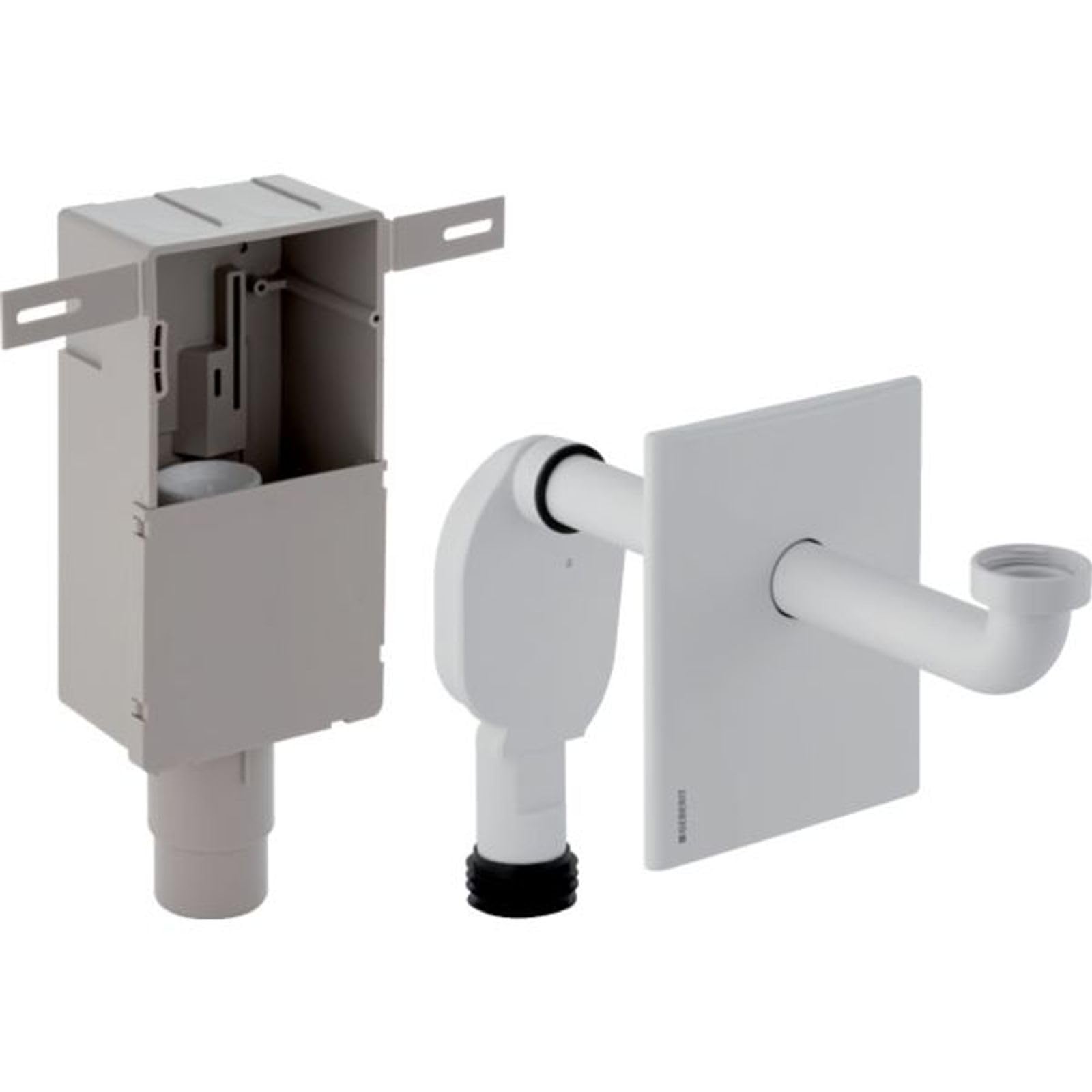 Geberit 151.120.11.1 Sifone a Muro per Lavabo, Bianco Alpino