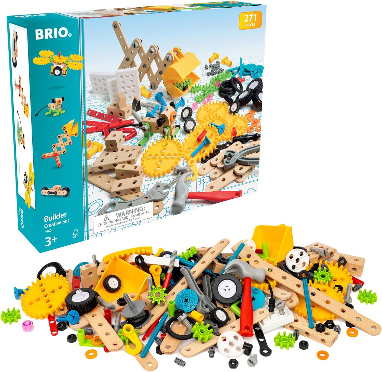 Brio Creative Set Builder 34606 - 271 Pezzi - immagine 1