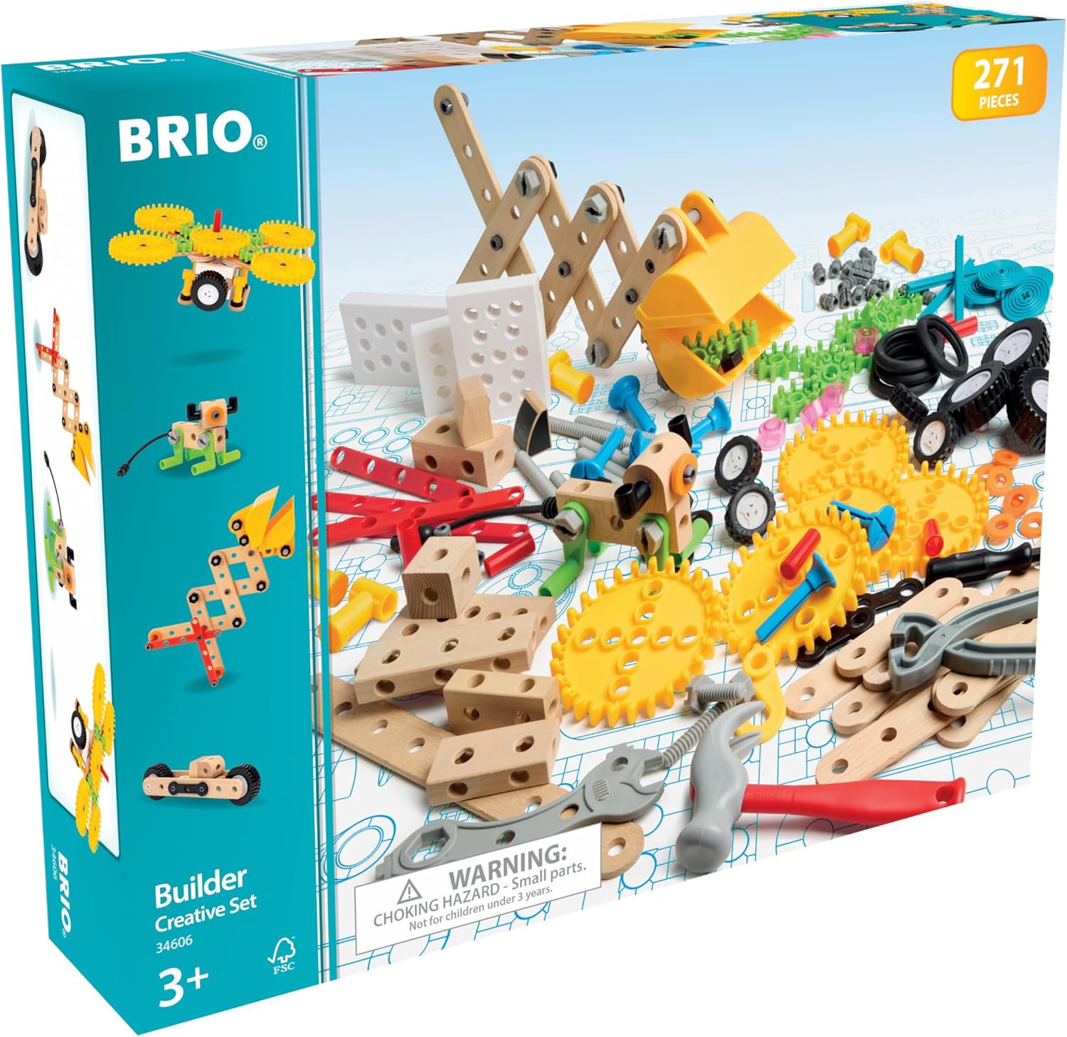 Brio Creative Set Builder 34606 - 271 Pezzi - immagine 3