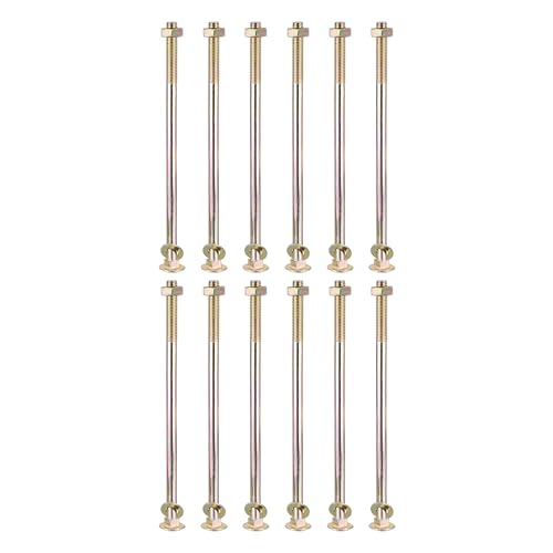 Quarkzman Bulloni Testa Tonda Collo Quadrato M12x250mm