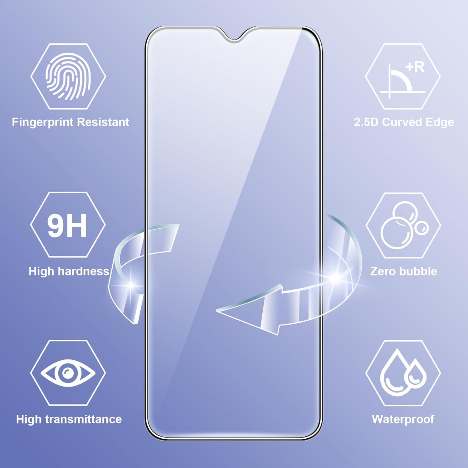 Cauhenyee Cover per Honor X6B con 2 Pellicole Vetro - immagine 6