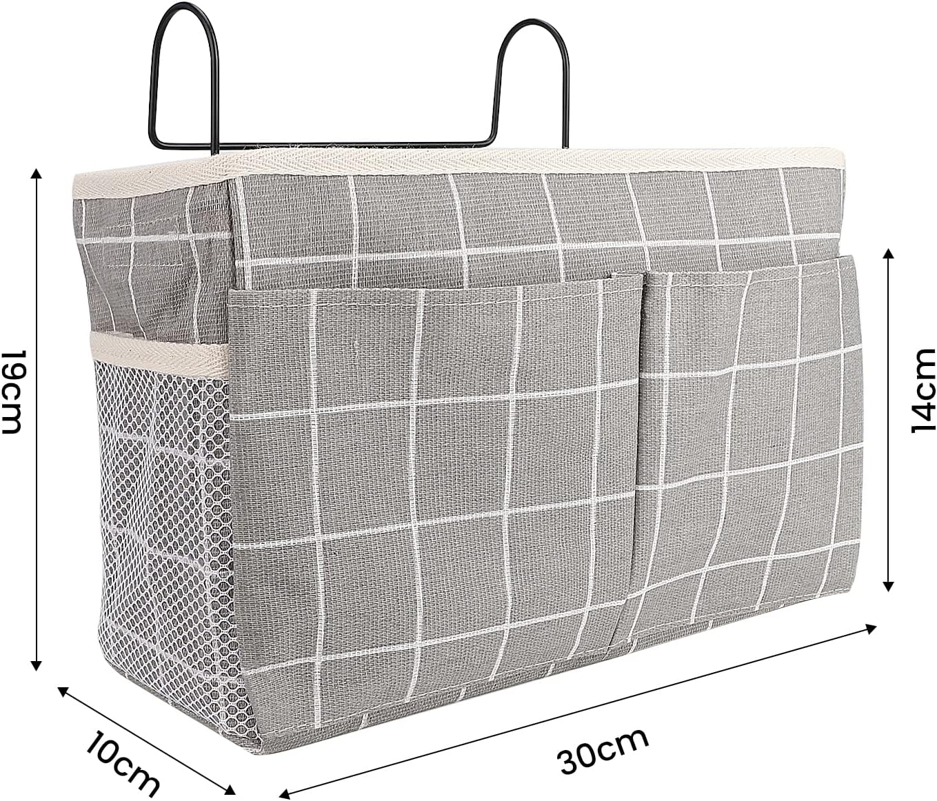 Tasche da Letto Appendibile - Organizer Comodino (2 pz) - immagine 2
