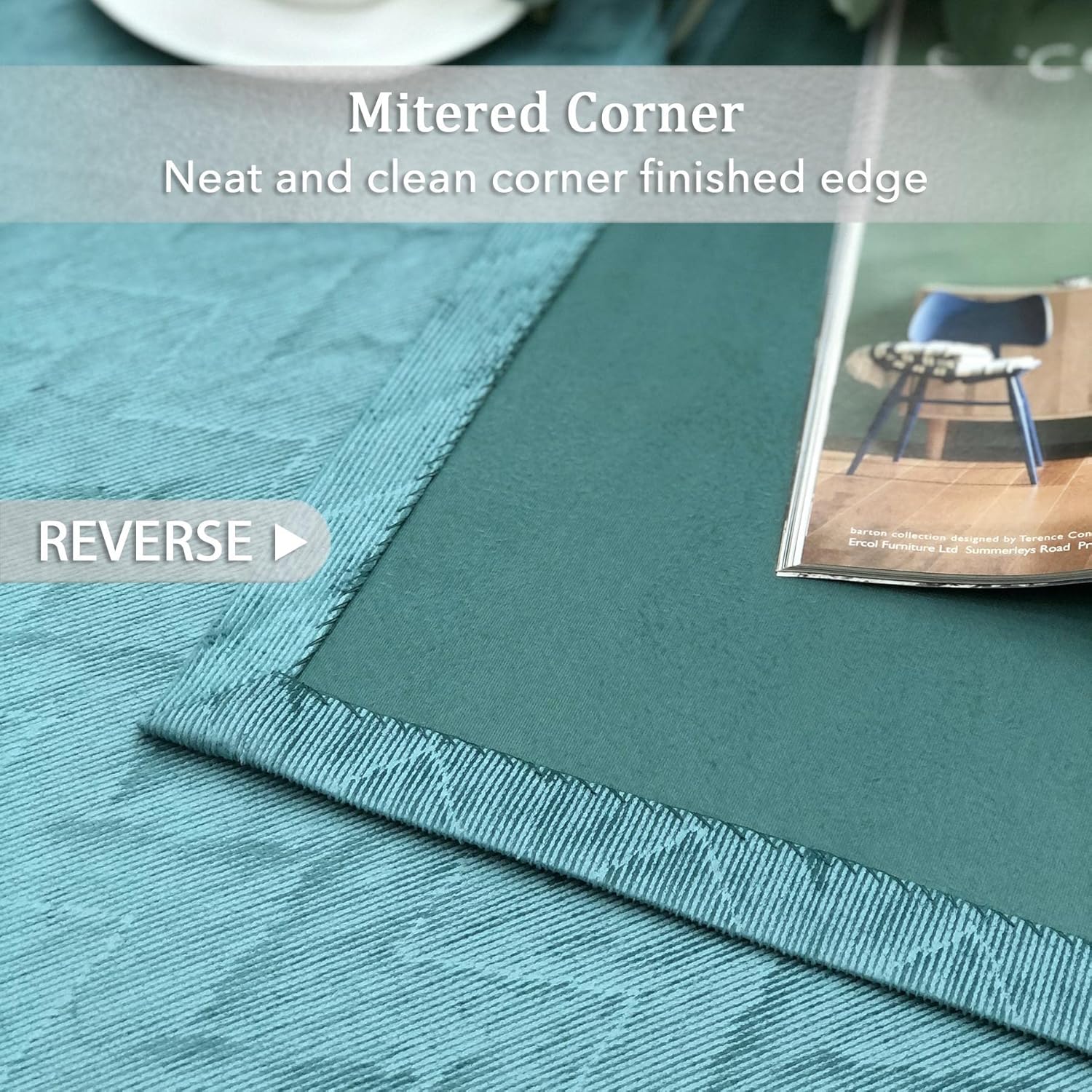 Always4u Tende 100% Oscuranti Termiche, Turchese - immagine 6