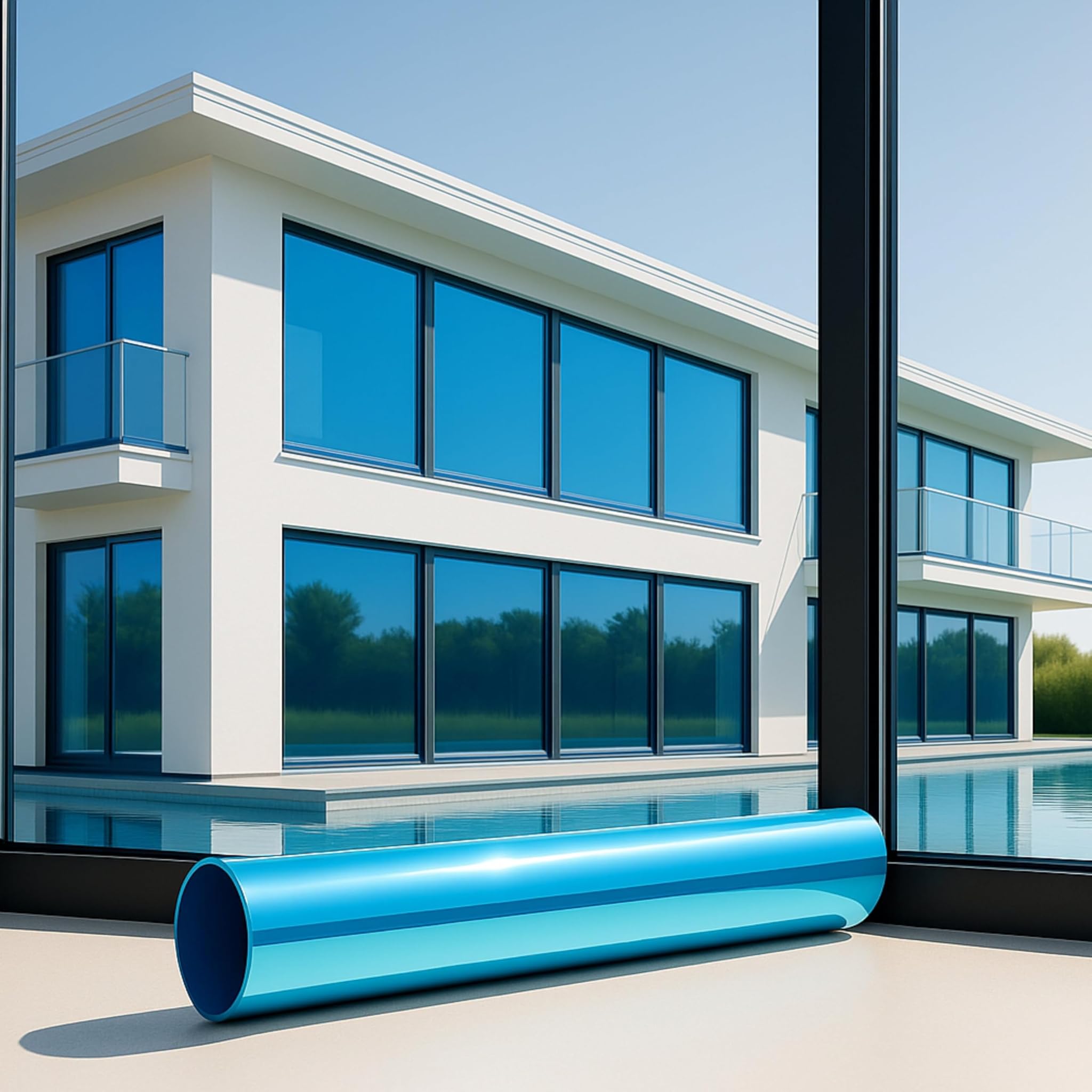 Marapon® Pellicola a Specchio per Finestra 0,75x20m