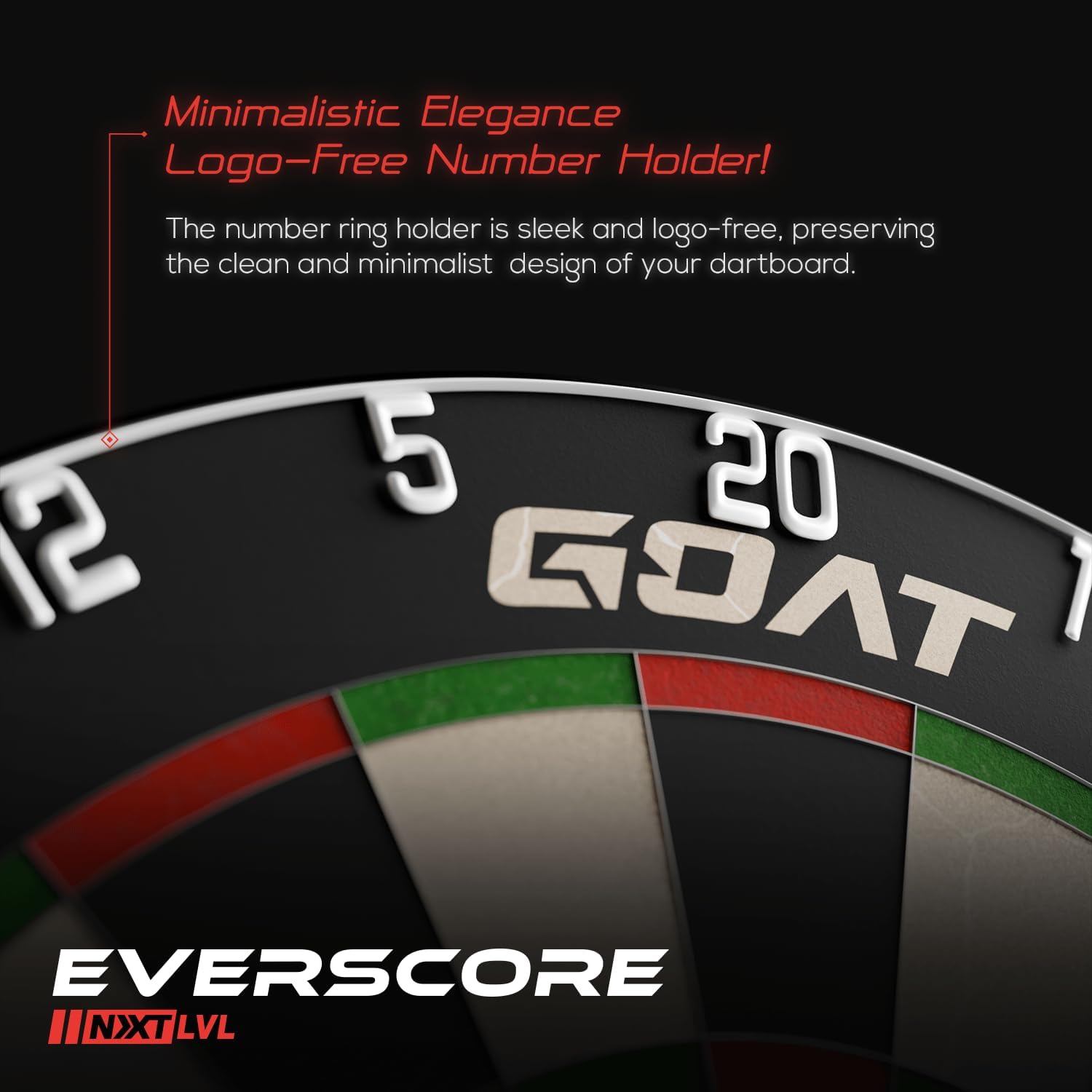 GOAT Everscore NXT LVL - Bersaglio per Freccette Professionale - immagine 7