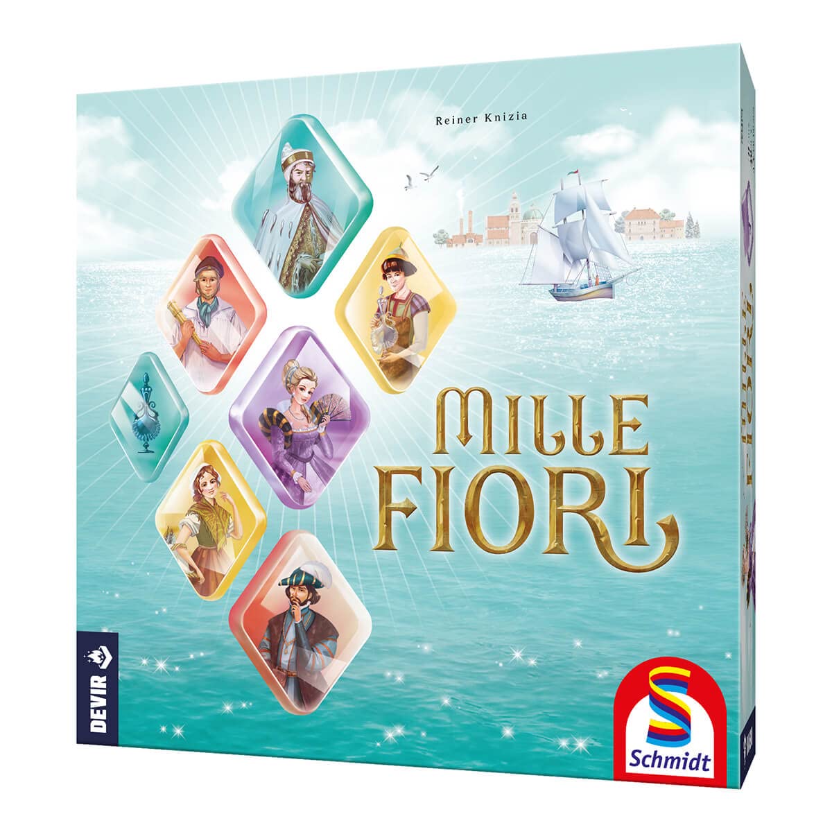 DEVIR - Mille Fiori, Gioco da Tavolo in italiano