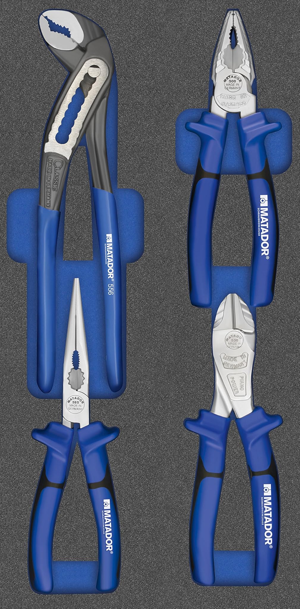 Matador MTS R/V: pinze (dritto), 1/3: 390 x 193 mm, 8164 1500