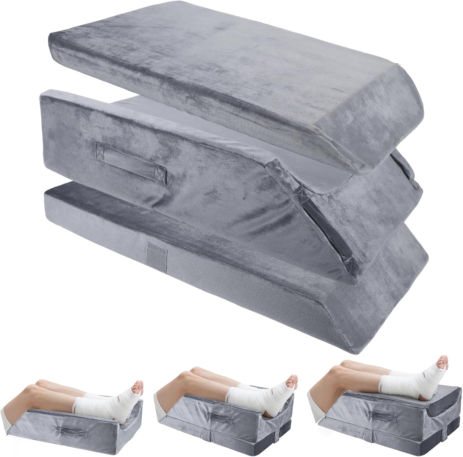 Cuscino per le Gambe Regolabile in Memory Foam - immagine 1