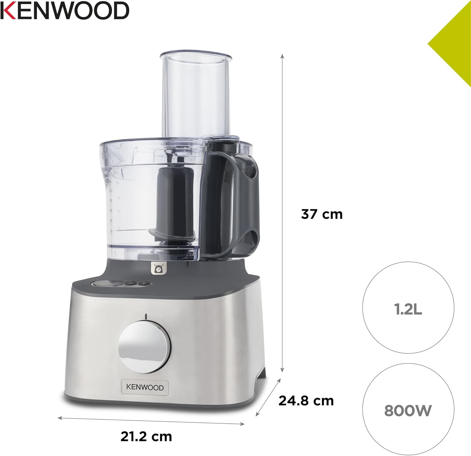 Kenwood Multipro Compact Plus FDM313SS Robot da Cucina - immagine 3