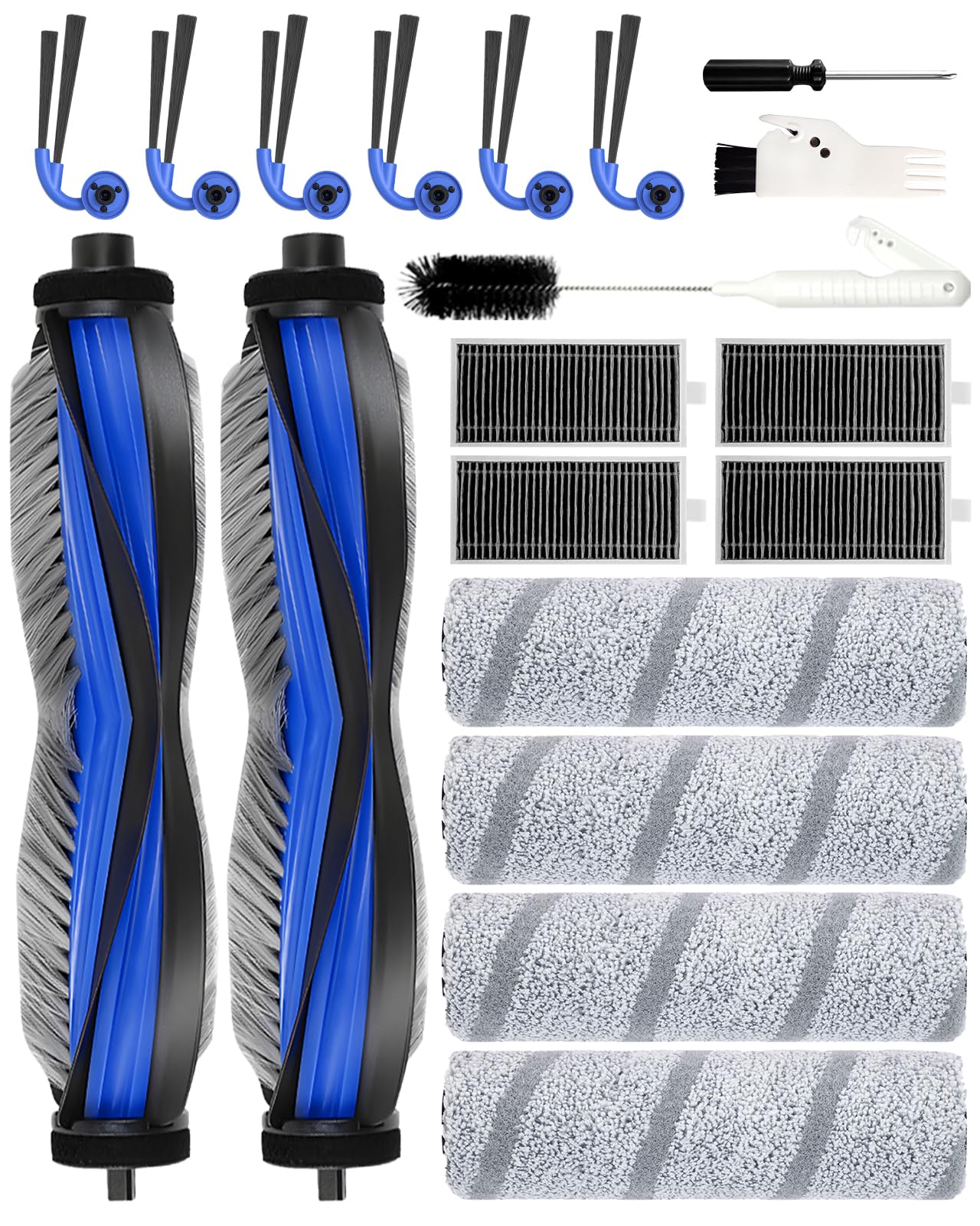 19 Pack Accessori di Ricambio per ECOVACS DEEBOT X11