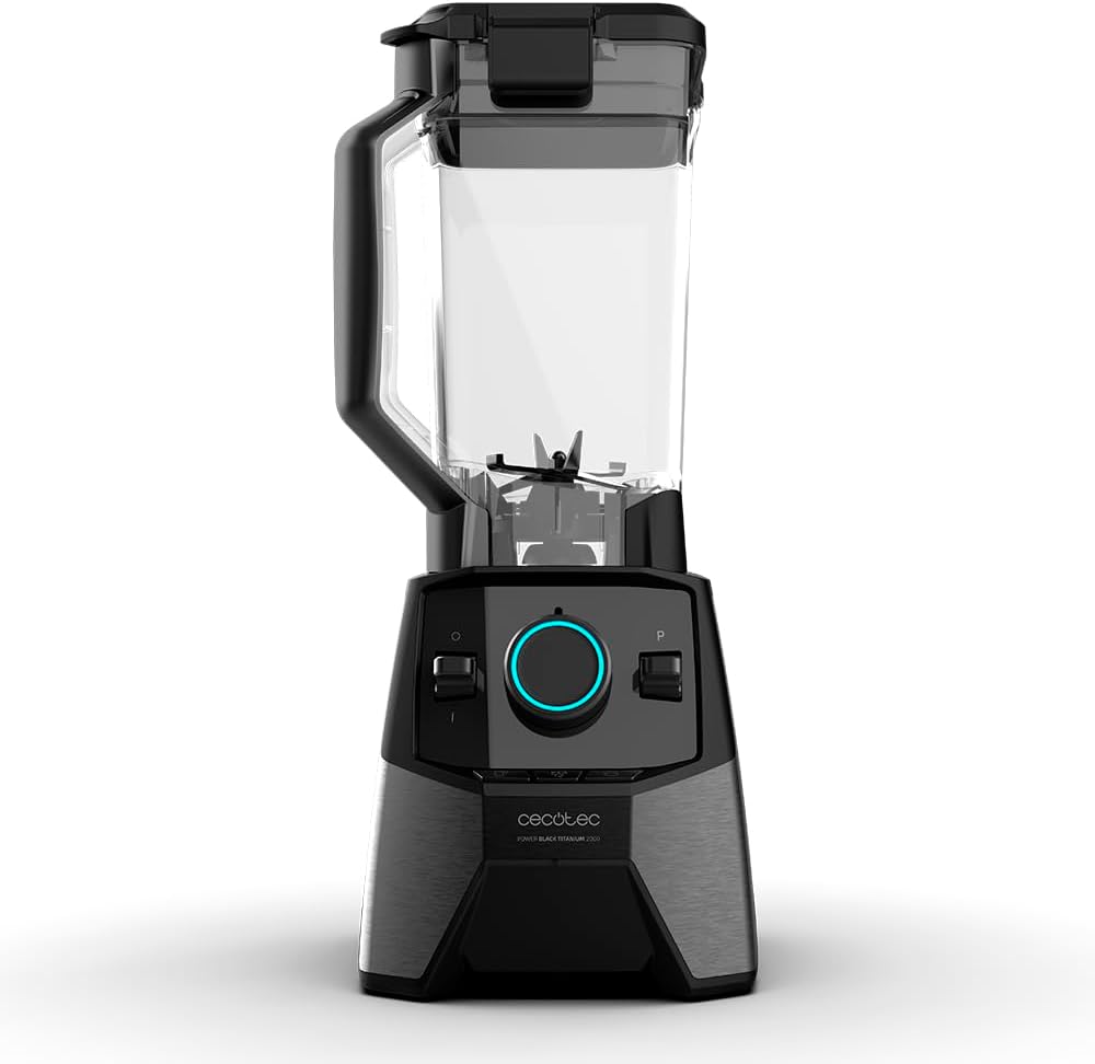 Cecotec Frullatore Power Black Titanium 1000, Nero - immagine 2