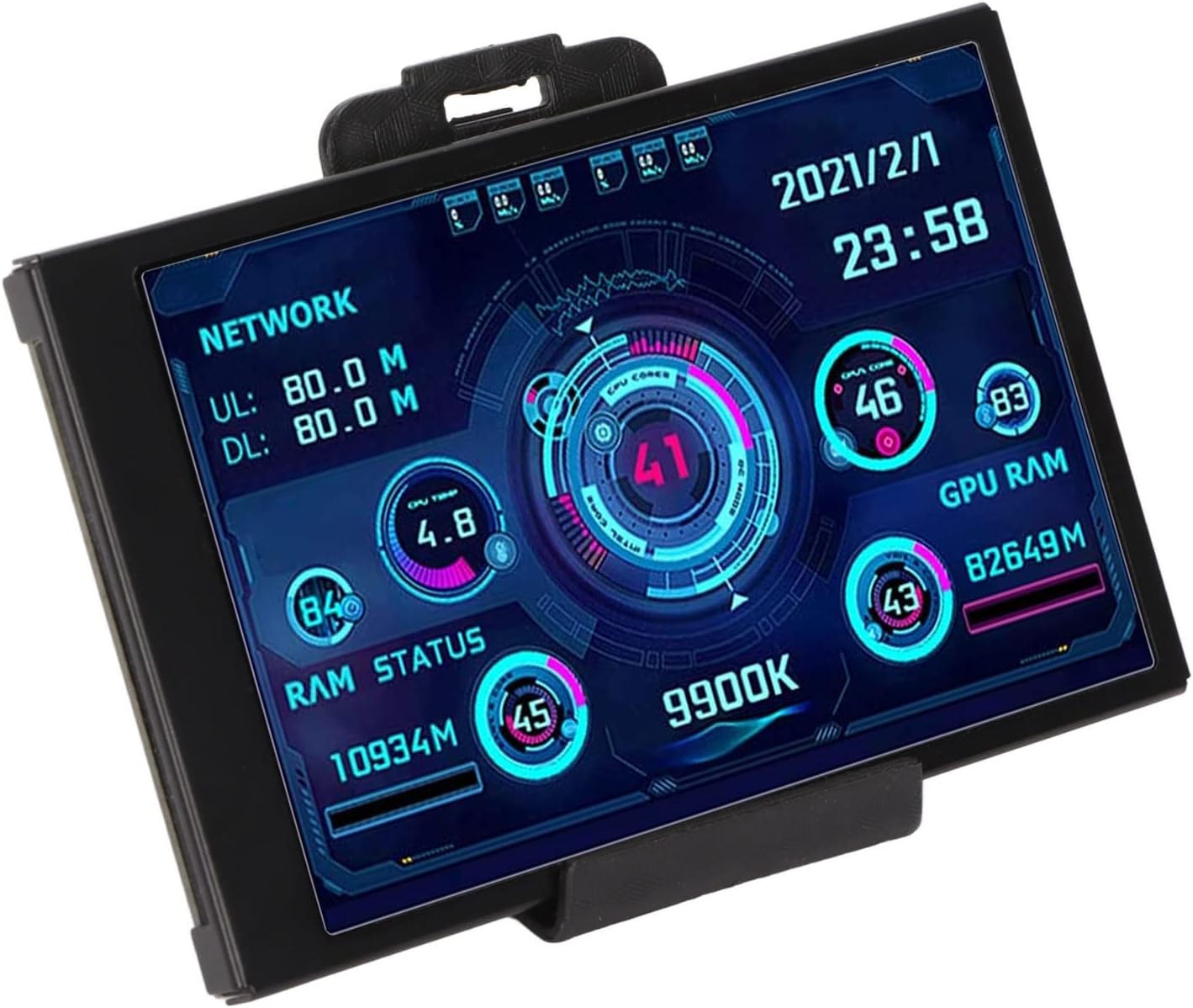 Annadue Monitor Temperatura Computer IPS 3.5 Pollici - immagine 1