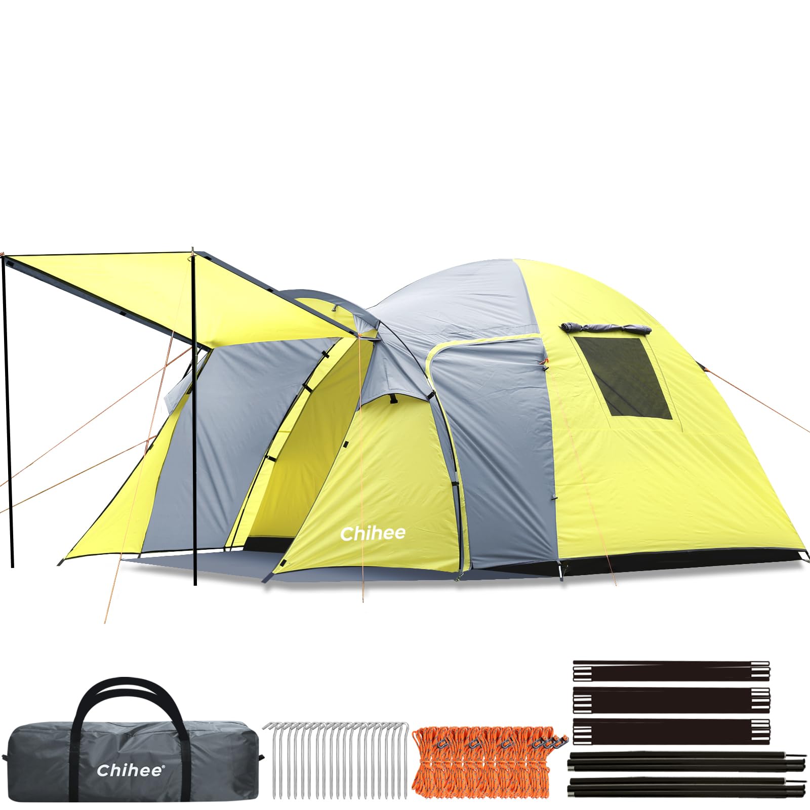 Chihee Tenda da Campeggio 3 Persone Doppio Strato