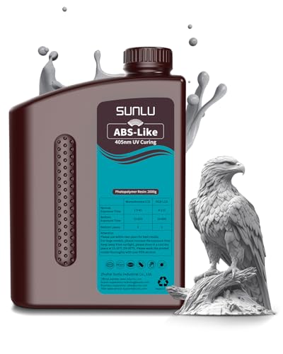 SUNLU Resina ABS-Like 3D 2KG, Grigio