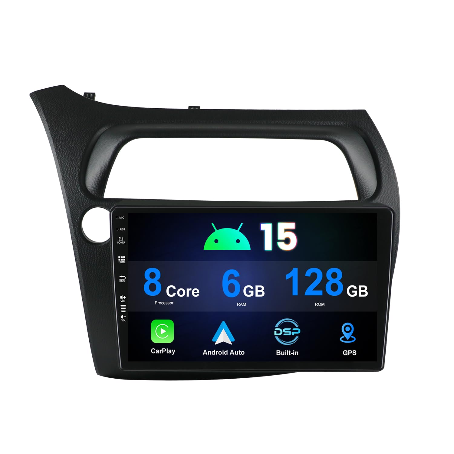 Autoradio Android 14 6G+128GB 2 DIN per Honda Civic 2006-2011