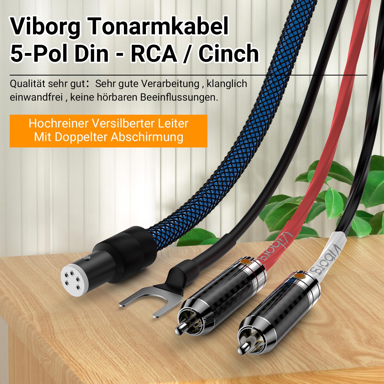 Viborg Cavo Audio High End LC800 1m - immagine 3