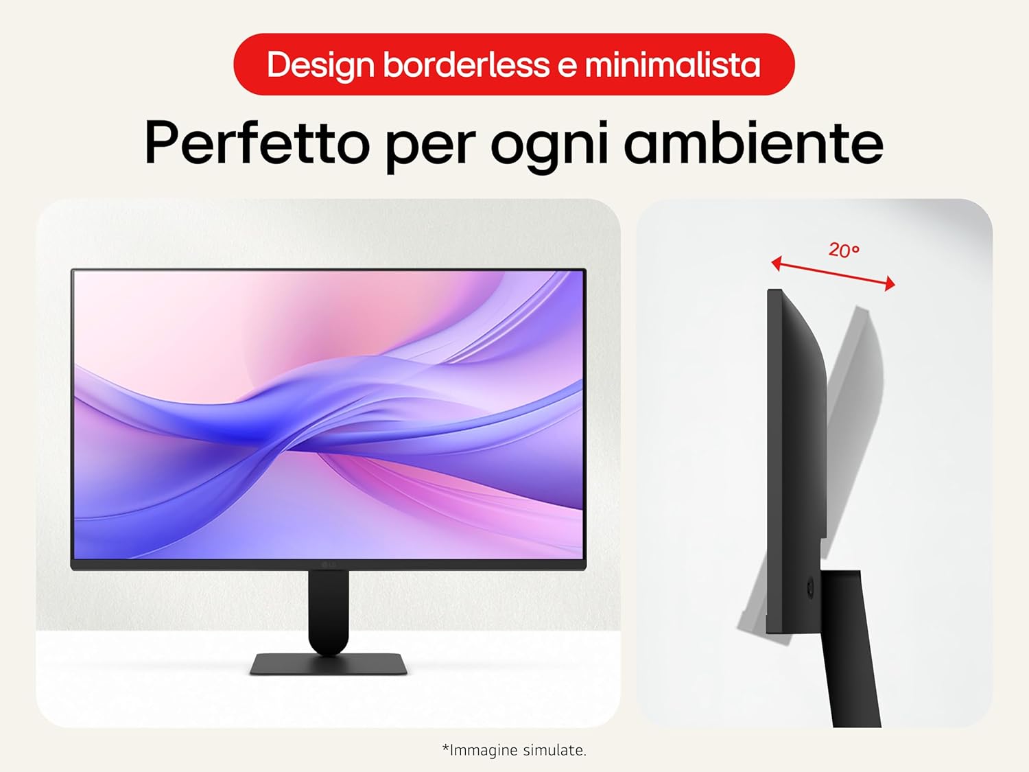 Lg 24U411A Monitor 24" Full HD IPS 120Hz, Nero - immagine 7