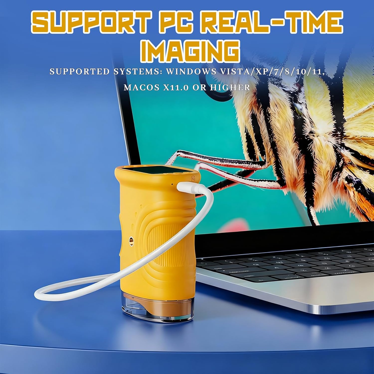 Microscopio Digitale Elettronico Portatile 1000X - immagine 6