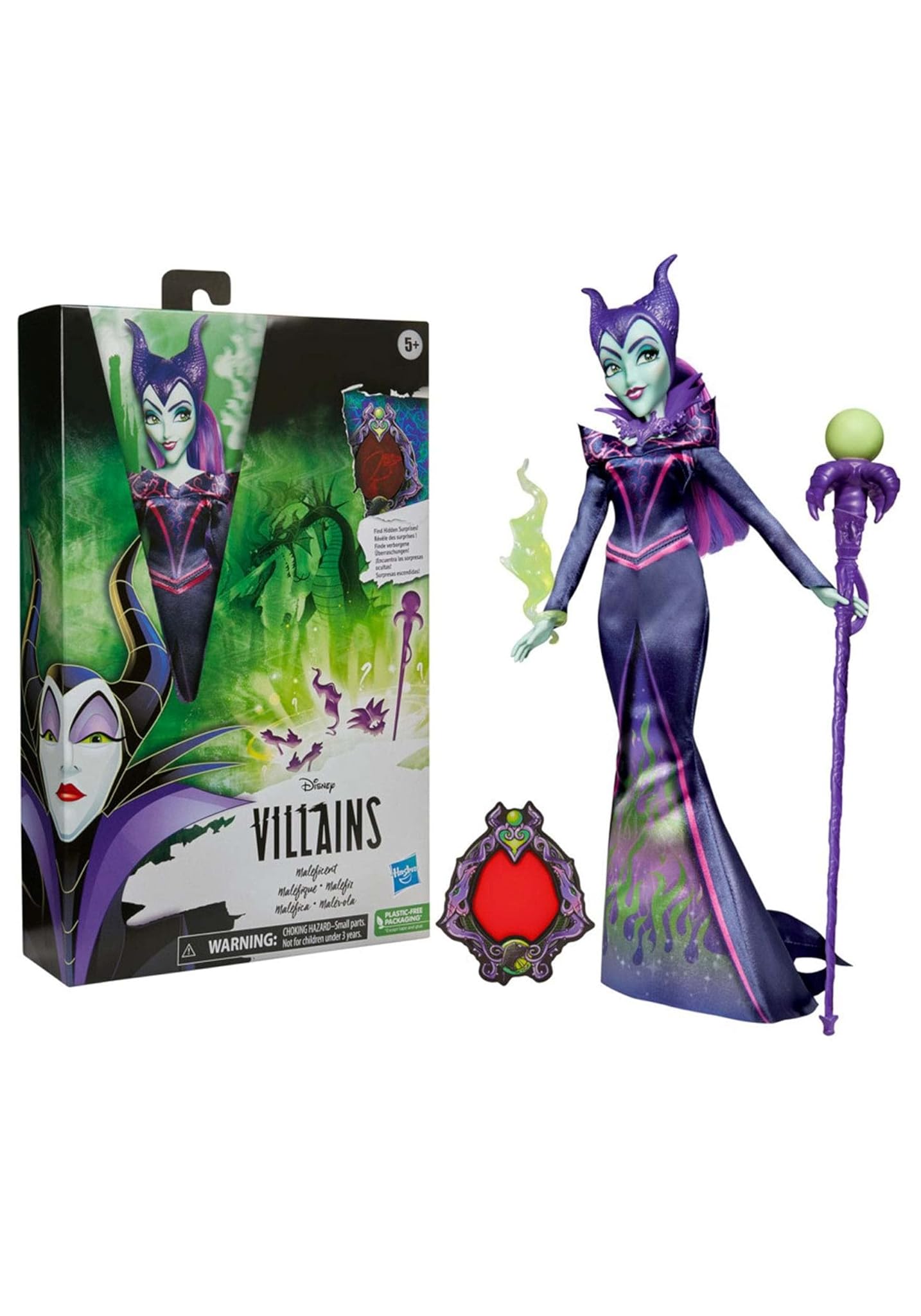 Hasbro Disney Princess Villains - Malefica Fashion Doll