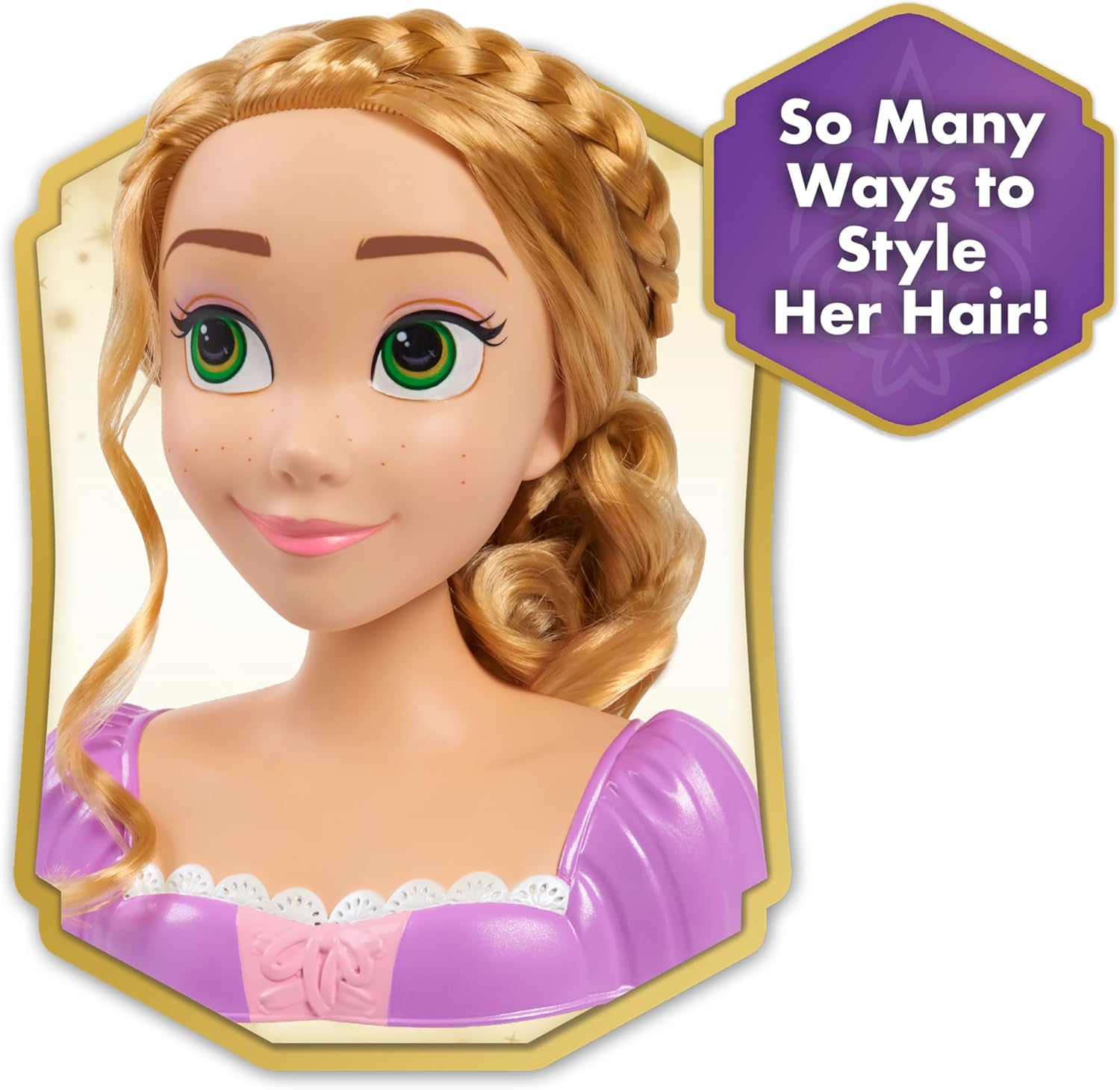 DISNEY PRICNESS BASIC RAPUNZEL STYLING TESTA - immagine 4