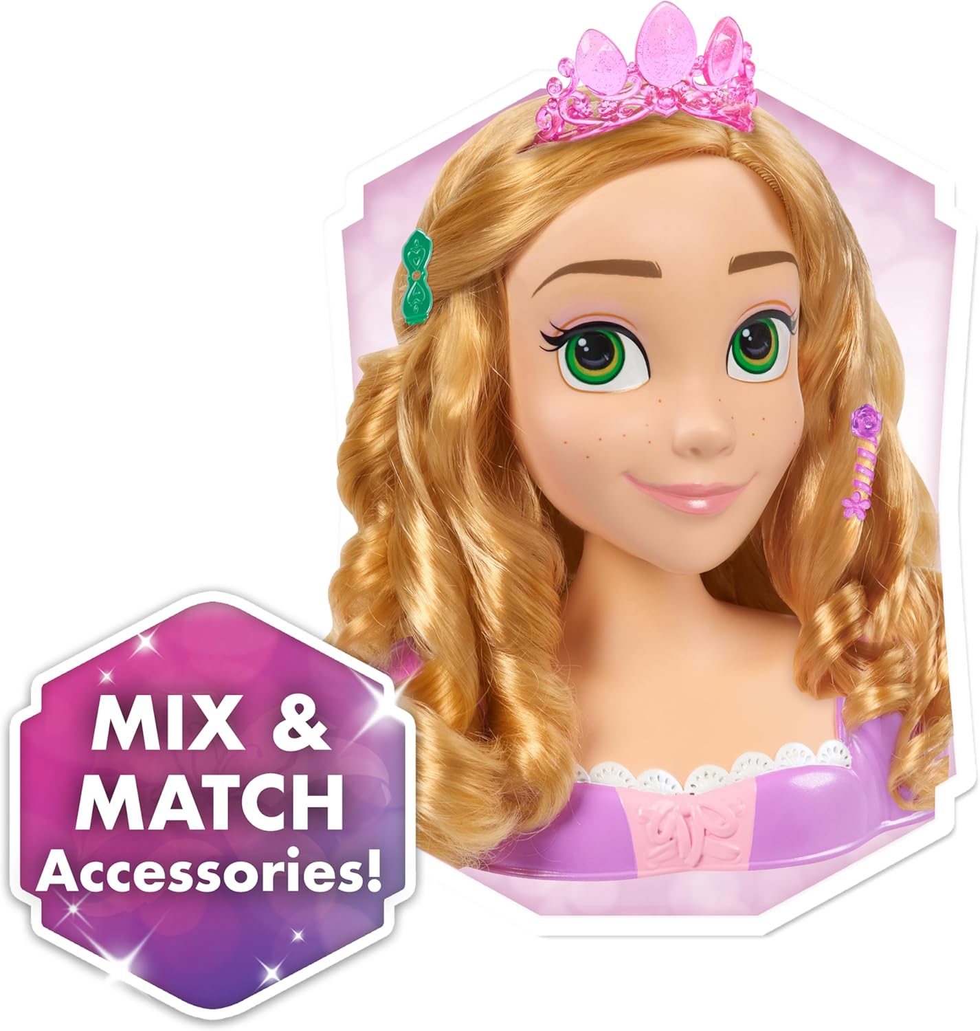 DISNEY PRICNESS BASIC RAPUNZEL STYLING TESTA - immagine 5