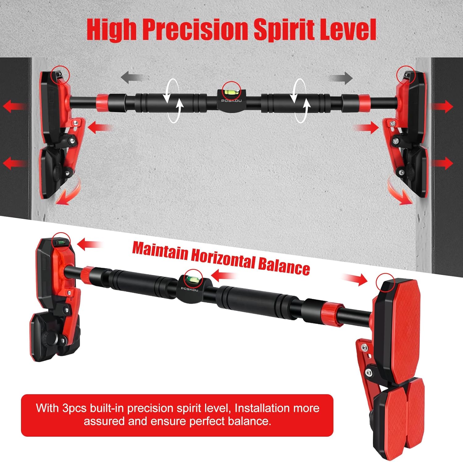 Poskou Barra per Trazioni da Porta 76-100 cm - immagine 4