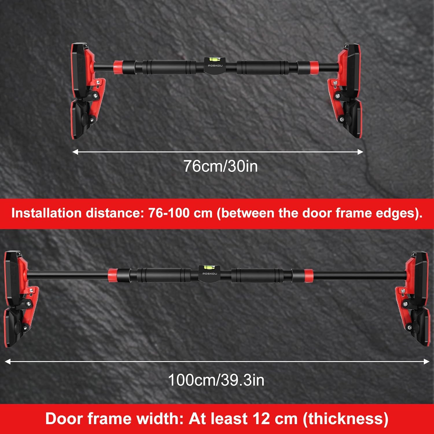 Poskou Barra per Trazioni da Porta 76-100 cm - immagine 6