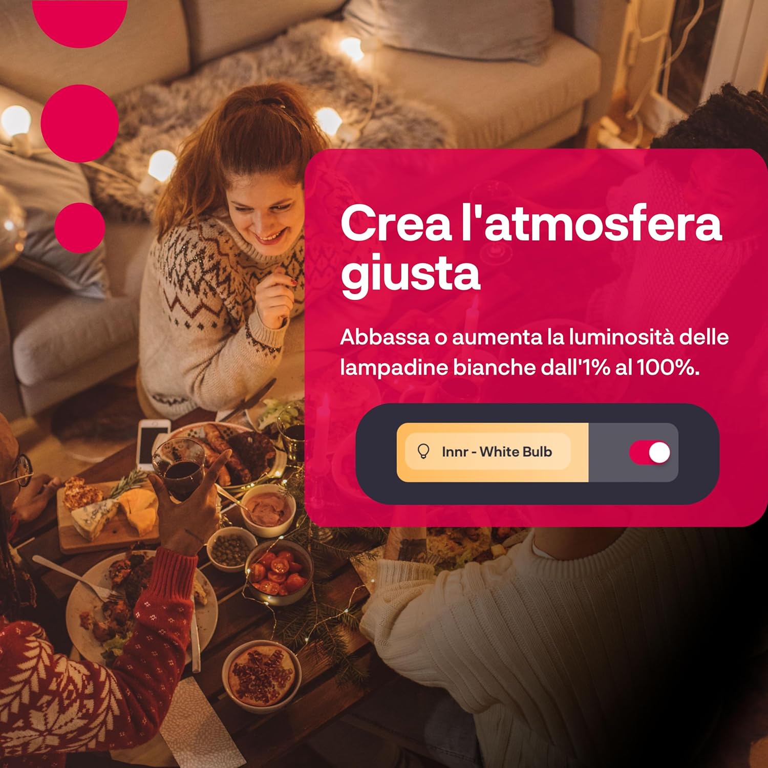 Innr Lampadina Smart E27 Zigbee LED, Confezione da 4 - immagine 3