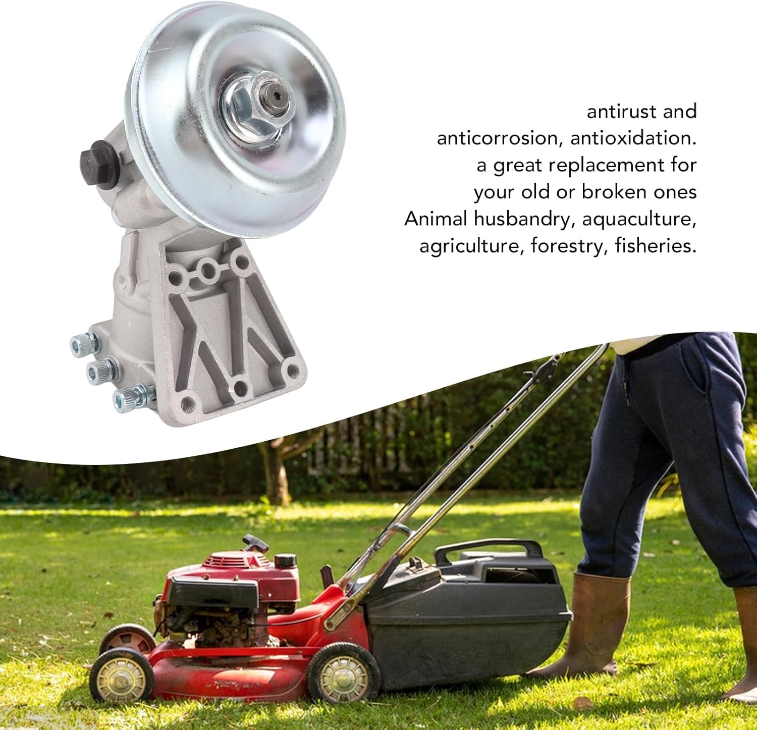 Luqeeg Testa Ingranaggio per Decespugliatore 32mm - immagine 5