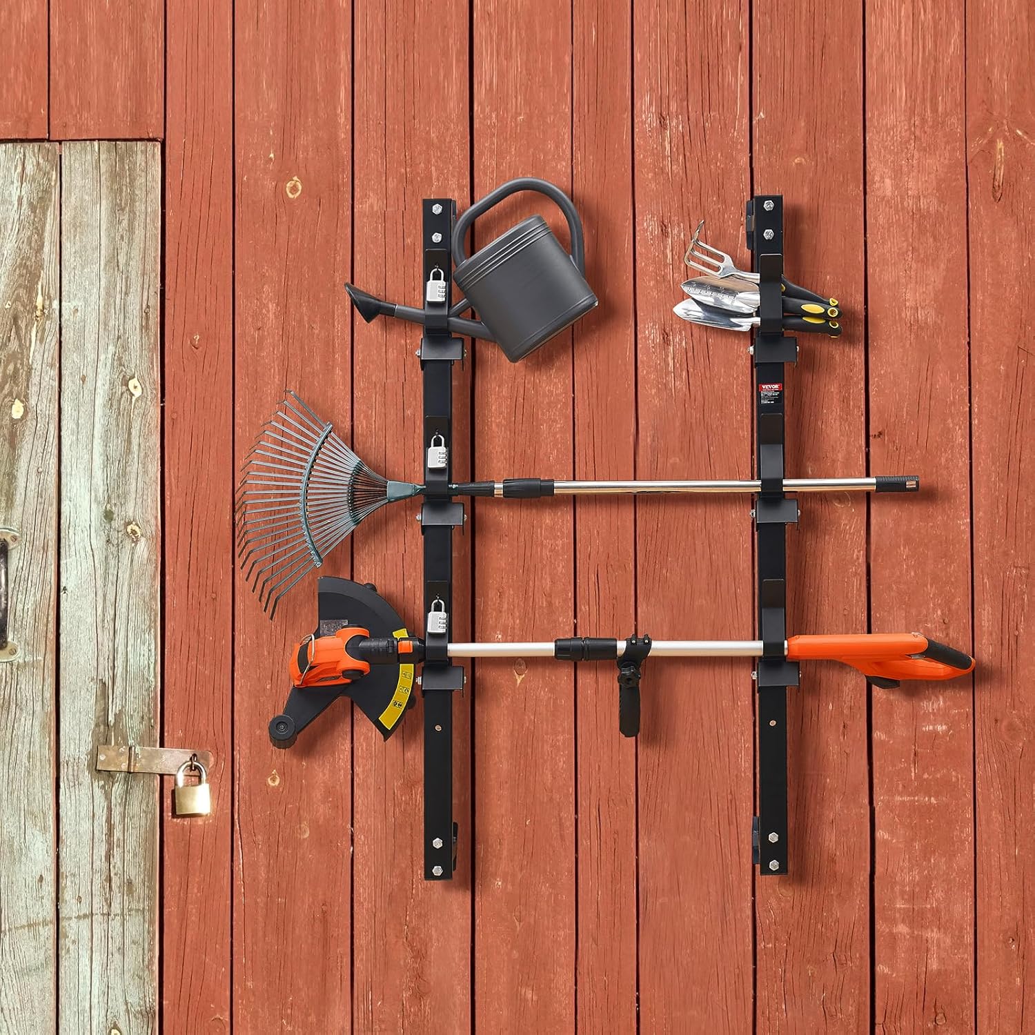 VEVOR Rastrelliera per Decespugliatore 3 Posti - immagine 8