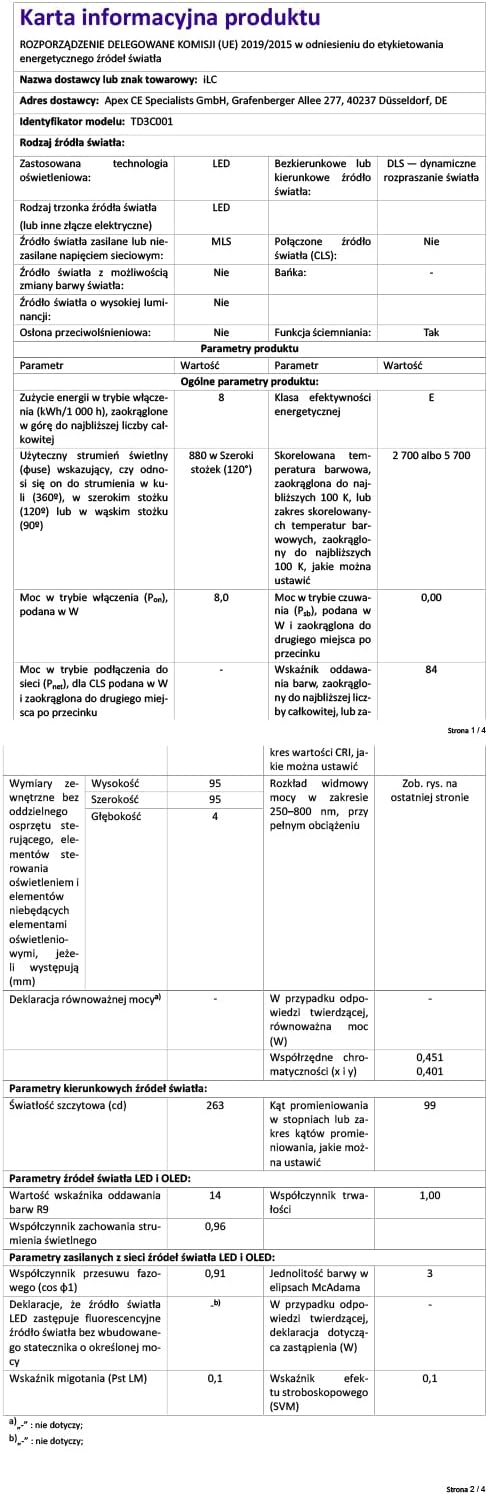 Ilc Faretti LED da Incasso 8W, Compatibile Alexa (6 pz) - immagine 15