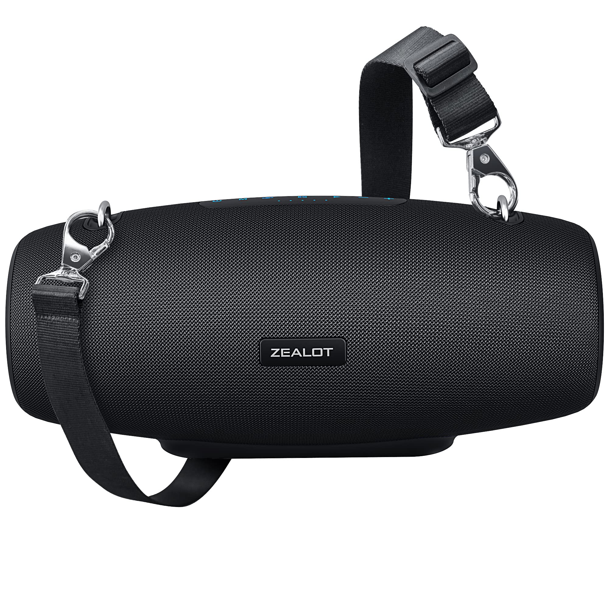 Zealot Cassa Bluetooth 75W Impermeabile IPX6, Nero