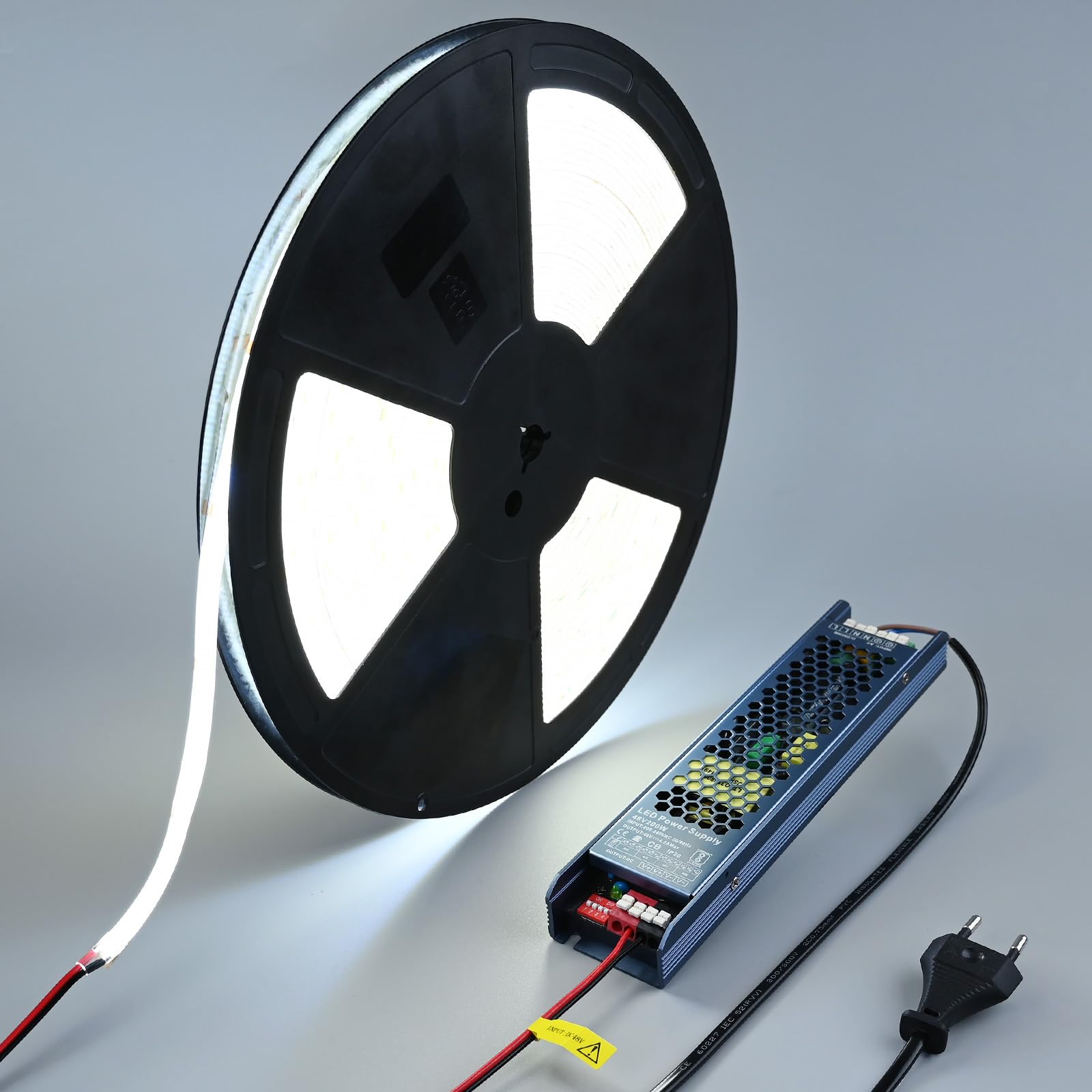 Benlun Striscia LED COB 48V 20 Metri - Bianco Freddo