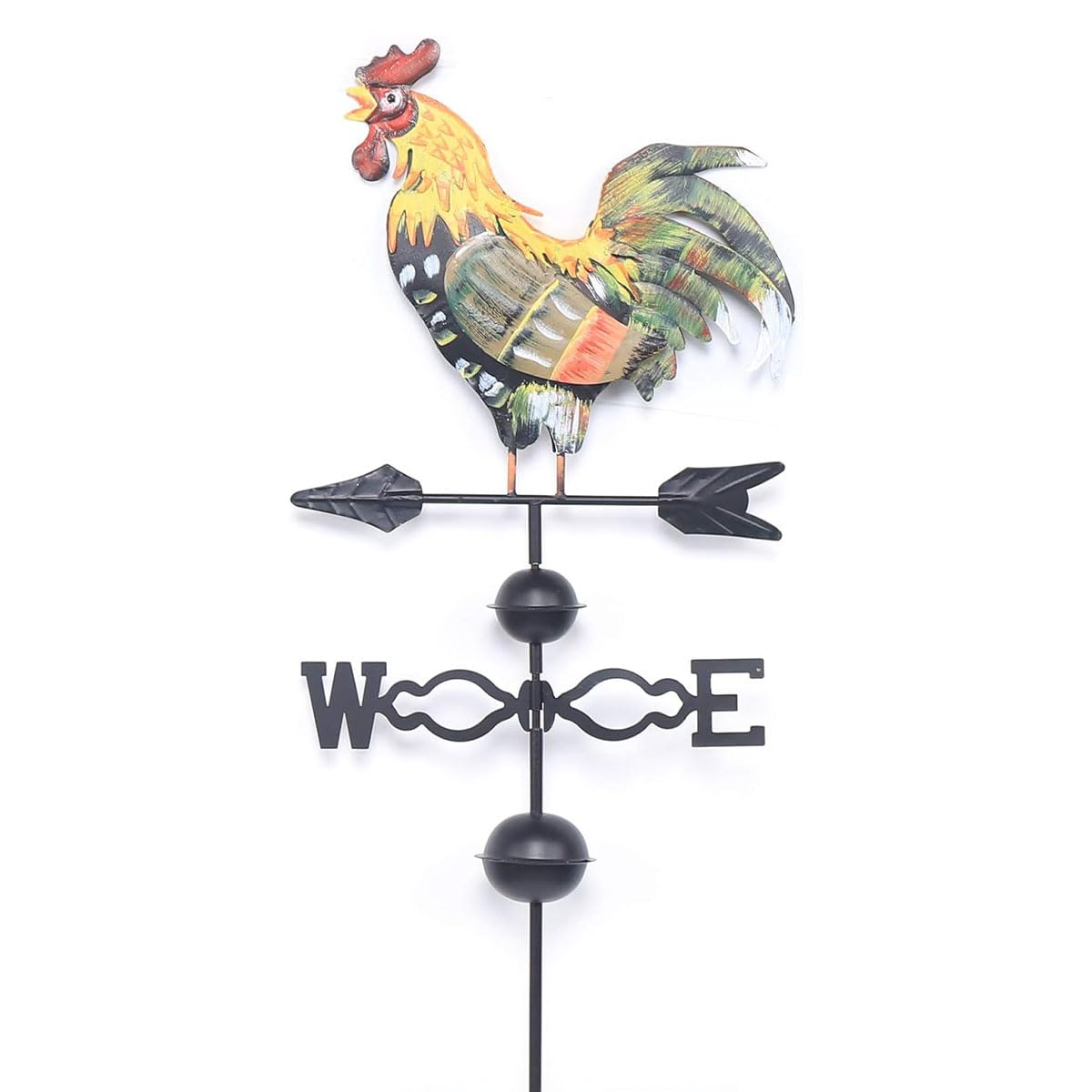 Alnicov Banderuola Segnavento Vintage a Gallo Colorato