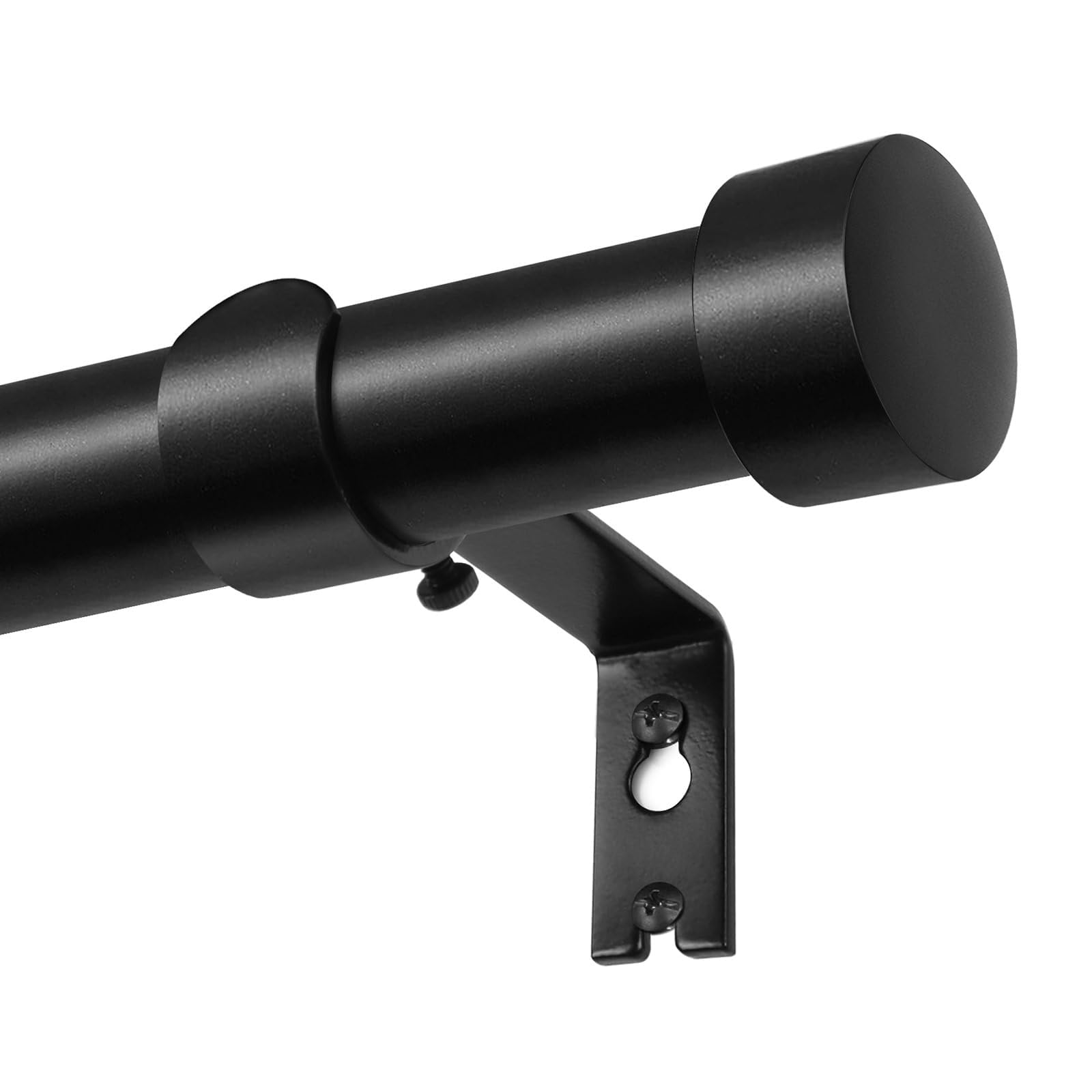 Kamanina Bastone per Tenda Nero Estensibile 80-218 cm