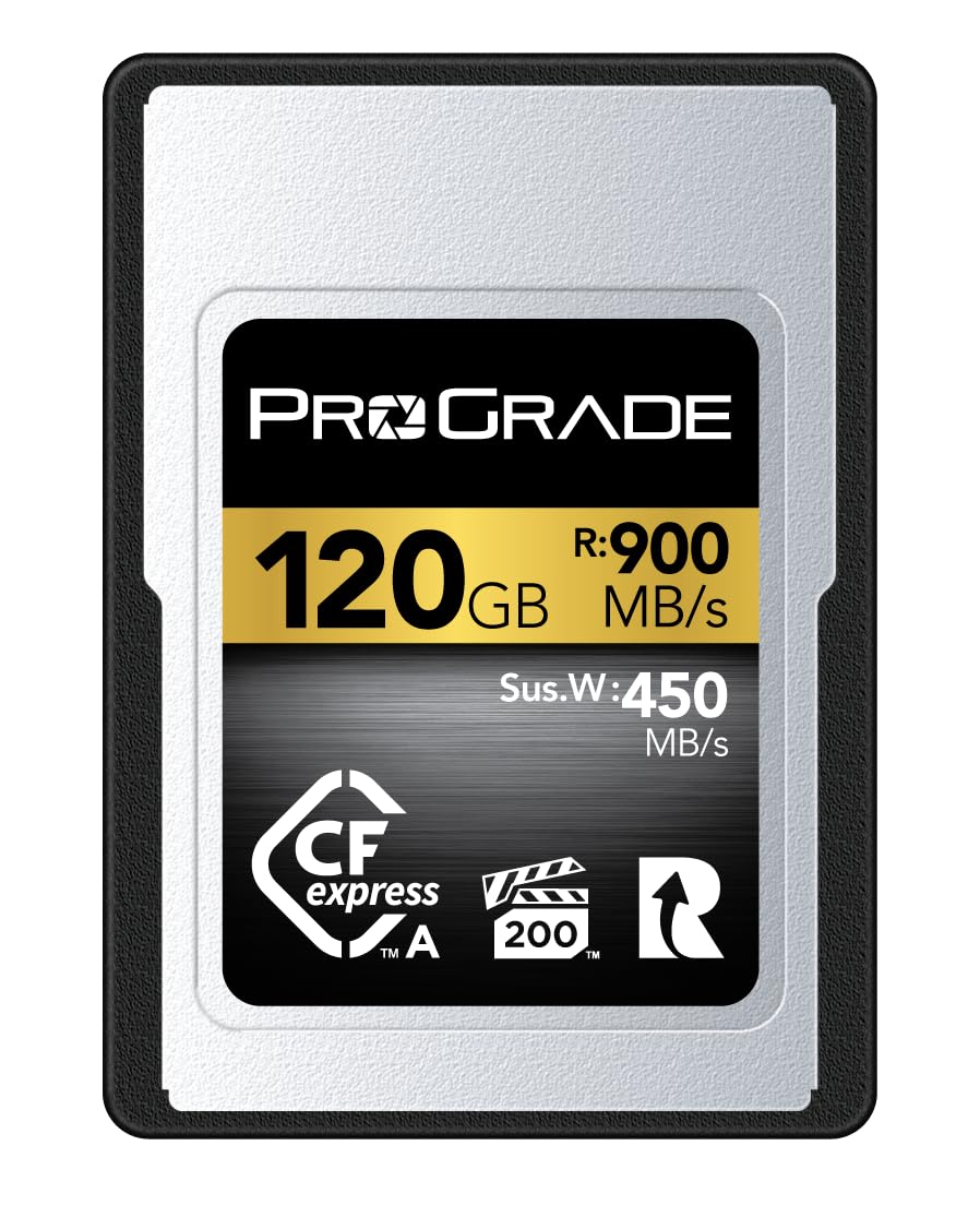 Scheda di Memoria ProGrade Digital CFexpress™ 2.0 Tipo A (120 GB) Oro