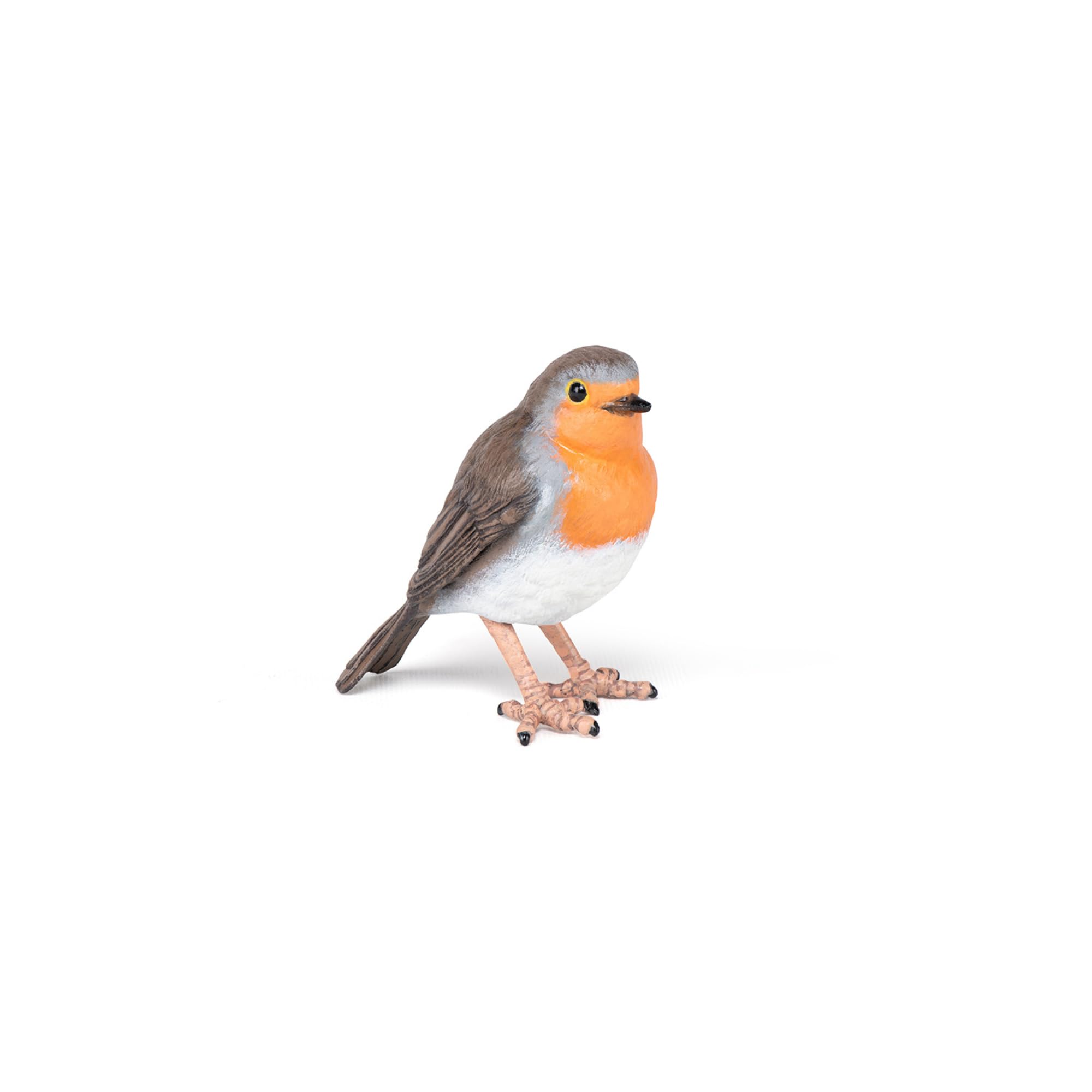 Papo - Statuina Pettirosso Realistica Giocattolo Bambino - 3+ - Collezione Animali da Giardino - Gioco Educativo Osservazione degli Uccelli - Idea Regalo Giocattolo Bambina Bambino - 5 cm