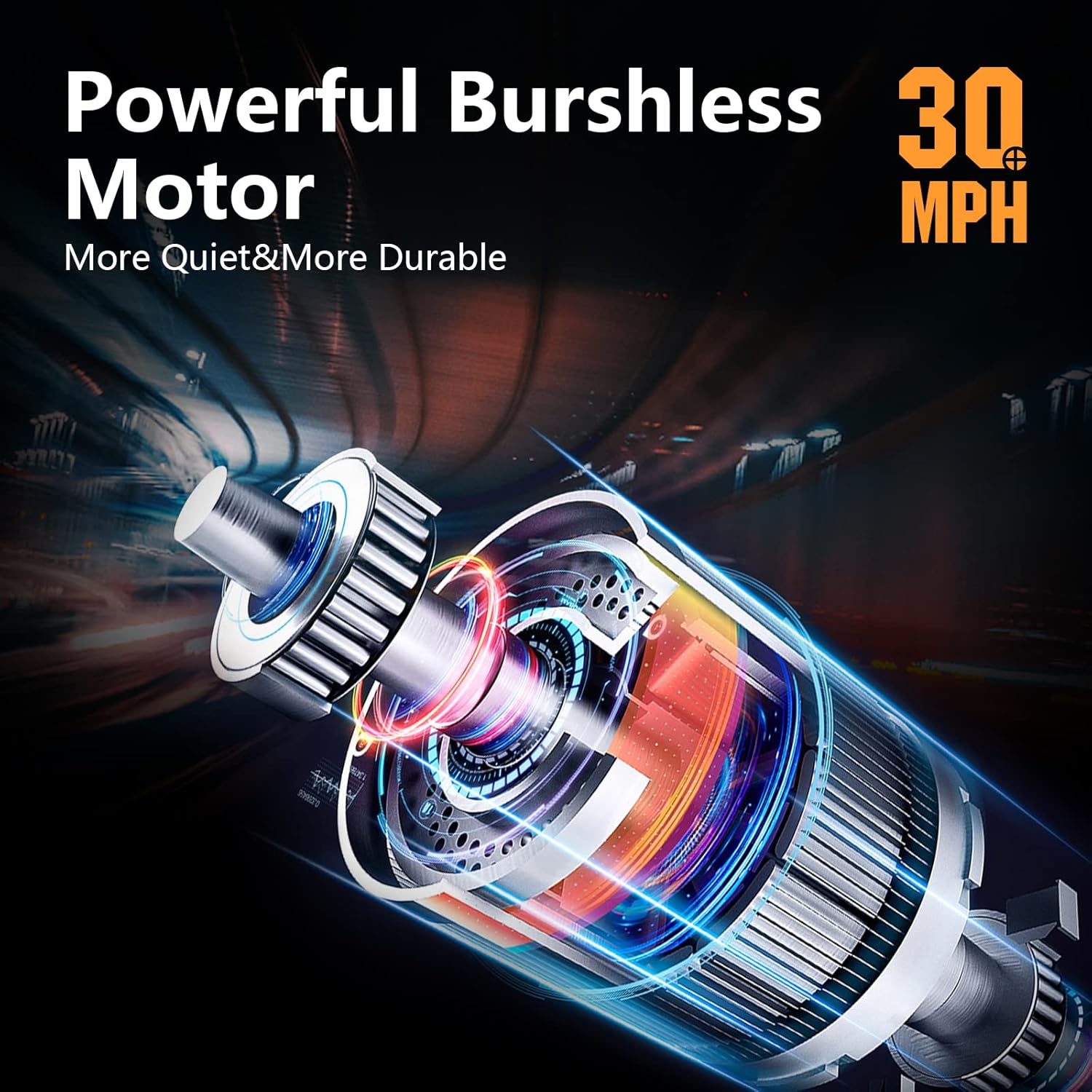 Ulifance - Barca RC Brushless 48KM/H, Rossa - immagine 4