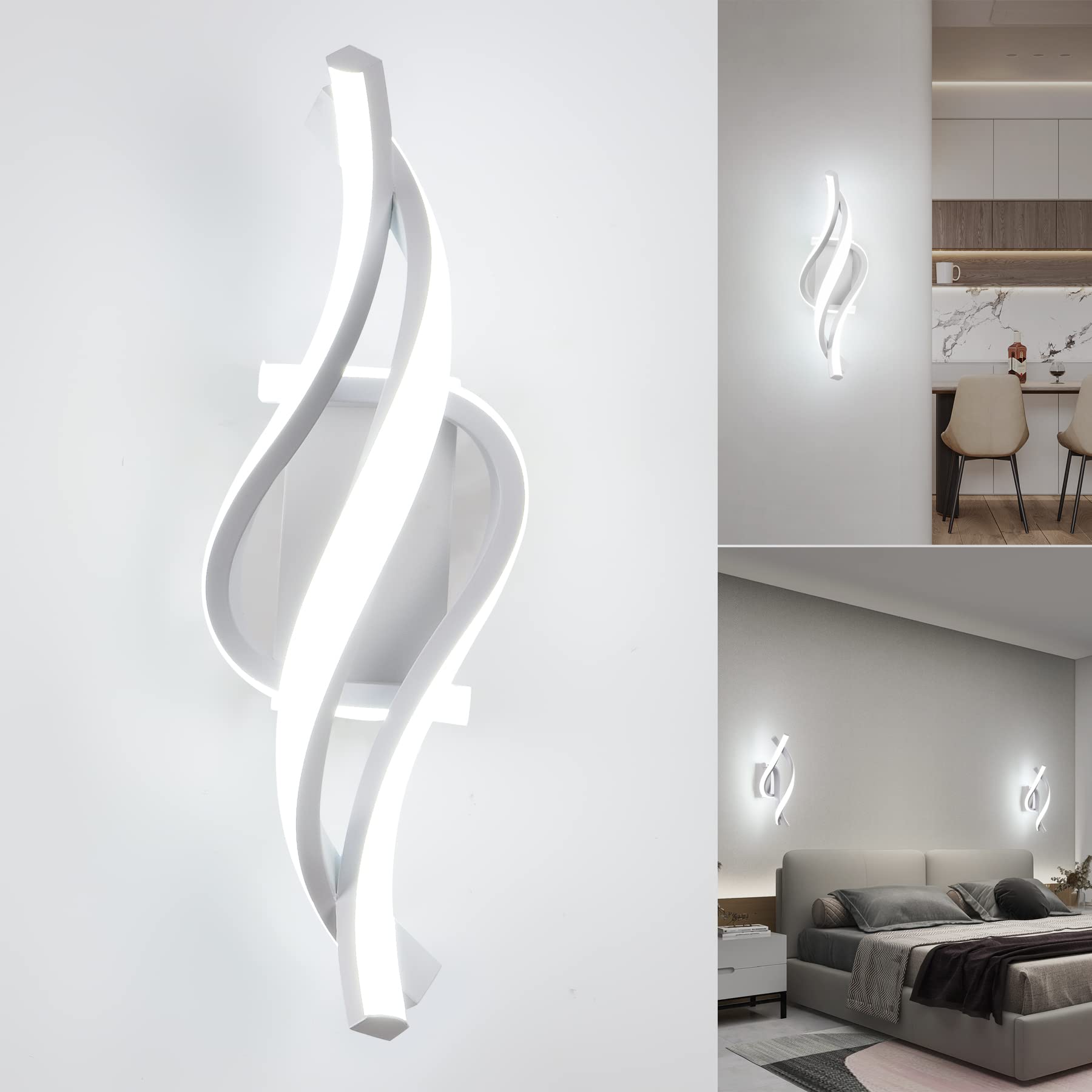 Applique da Parete Interno LED 22W Bianco Freddo