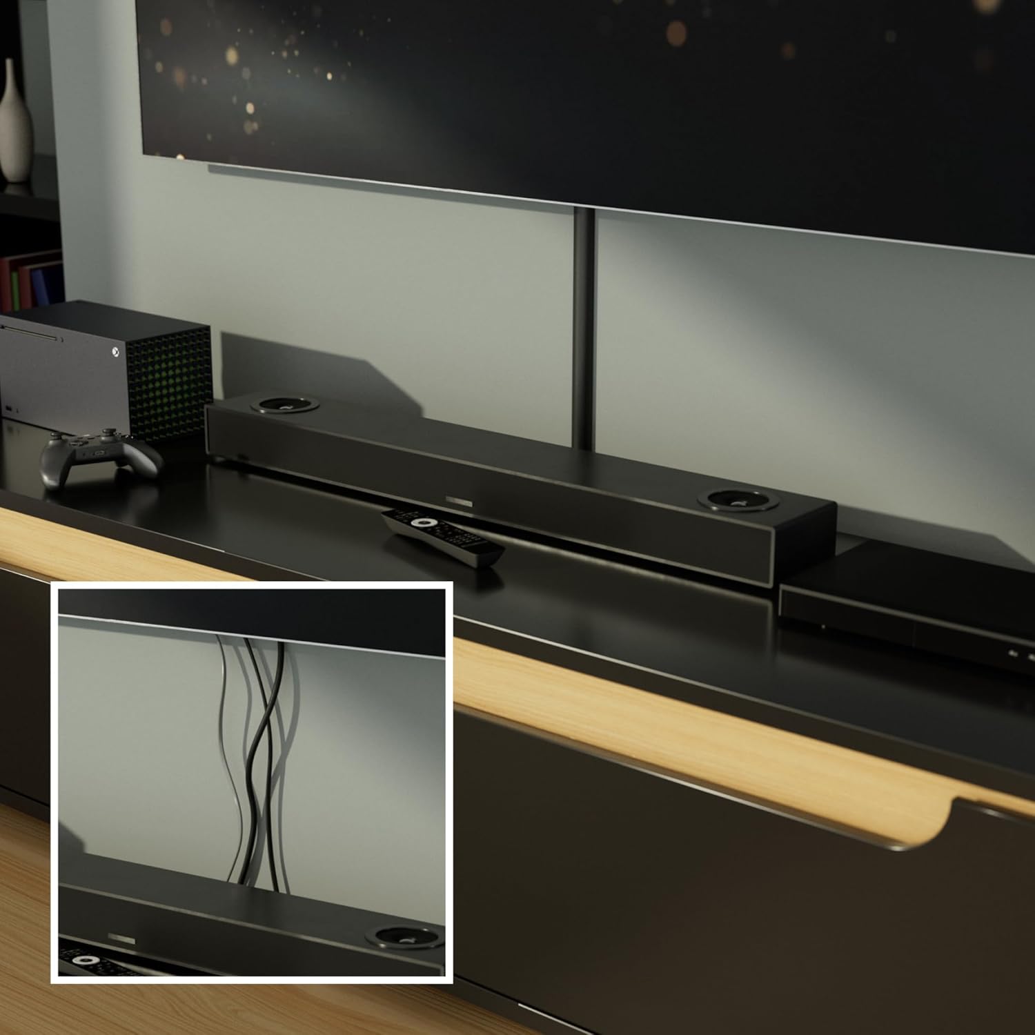 D-line Passacavi 30x15mm, Nero - immagine 6