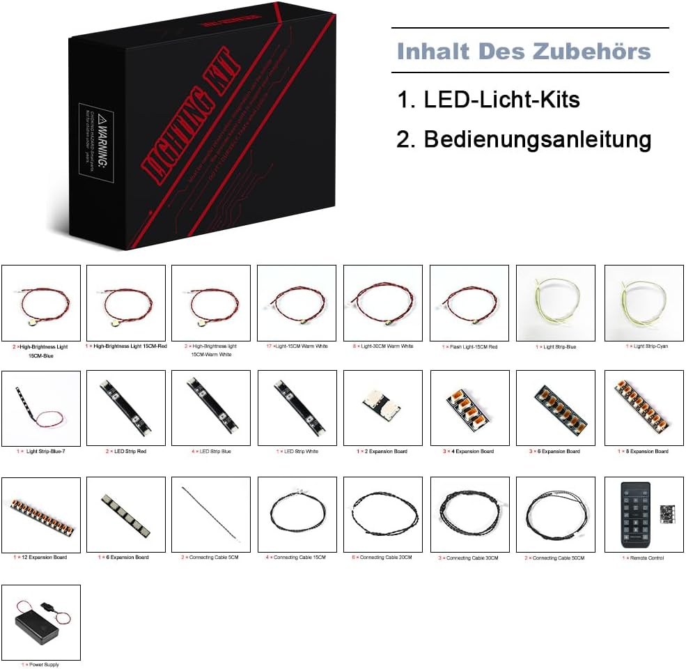 Kit Illuminazione per LEGO Batcave Shadow Box 76252 - immagine 4