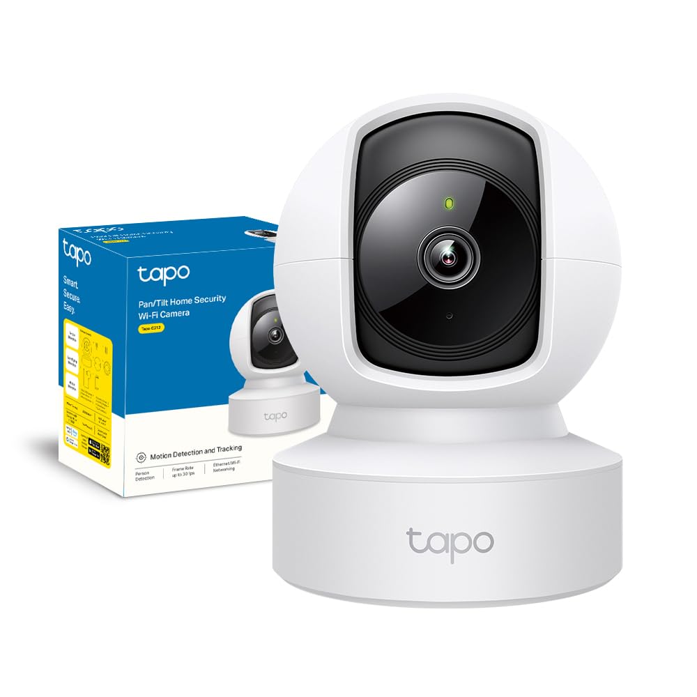 Tapo C212 Telecamera WiFi Interno 2K 3MP 360º