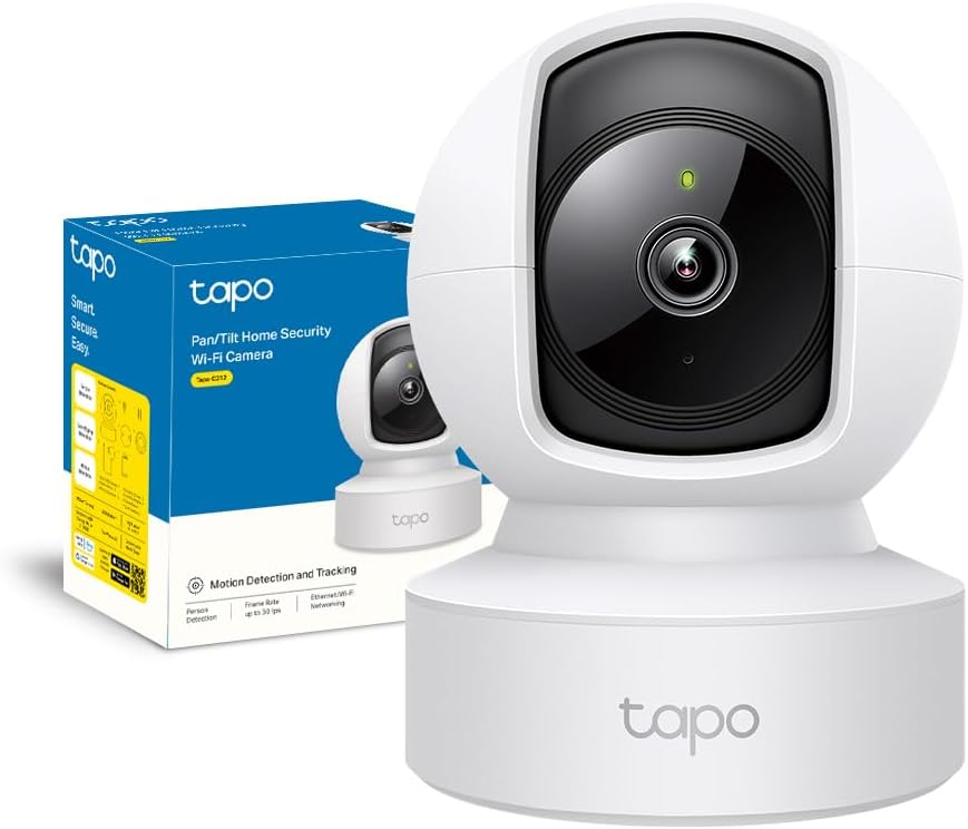 Tapo C212 Telecamera WiFi Interno 2K 3MP 360º - immagine 1