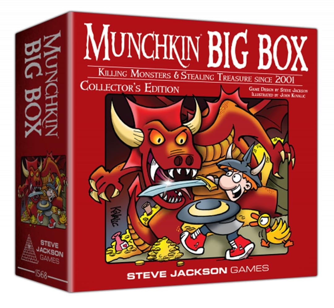 Munchkin Big Box - Collector’s Edition Fantasy Card Game