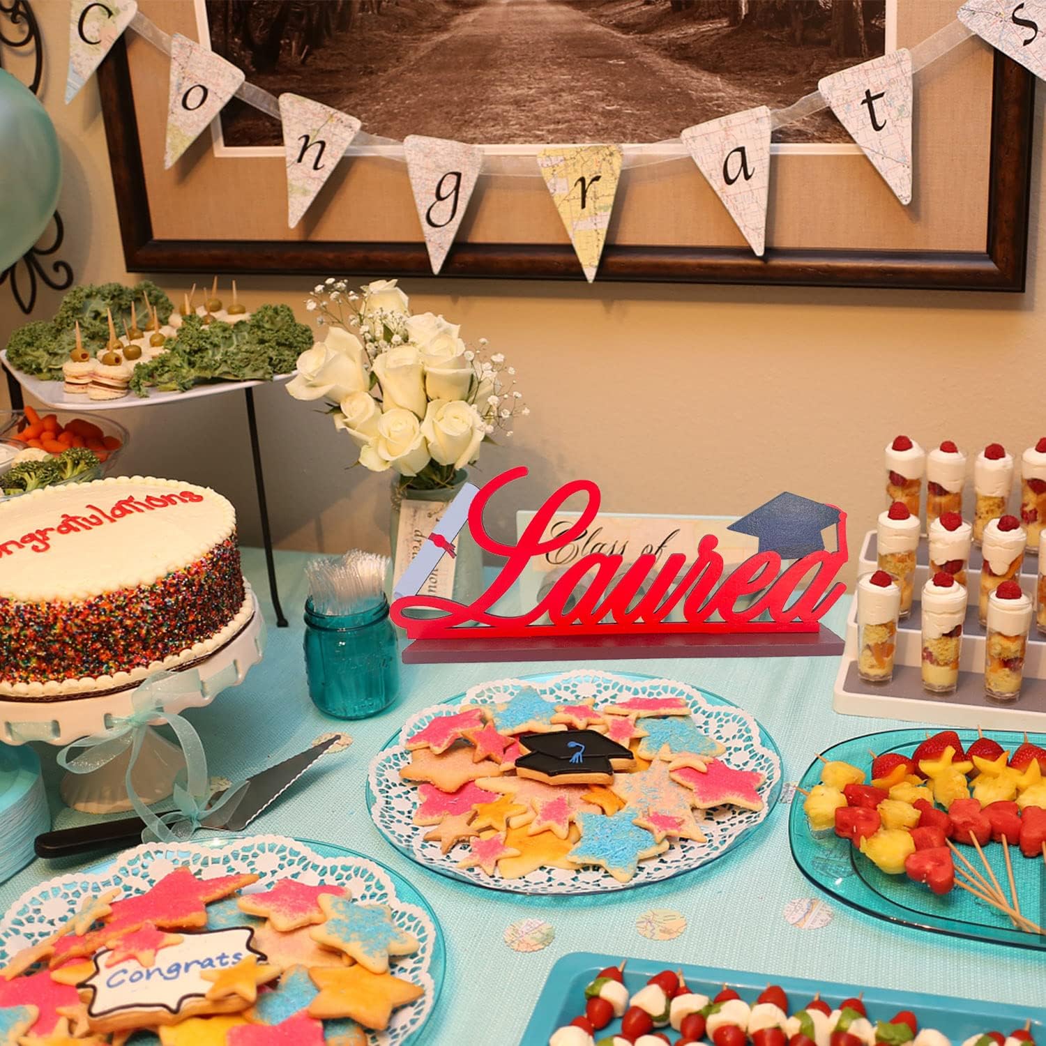 Centrotavola Laurea in Legno - immagine 6