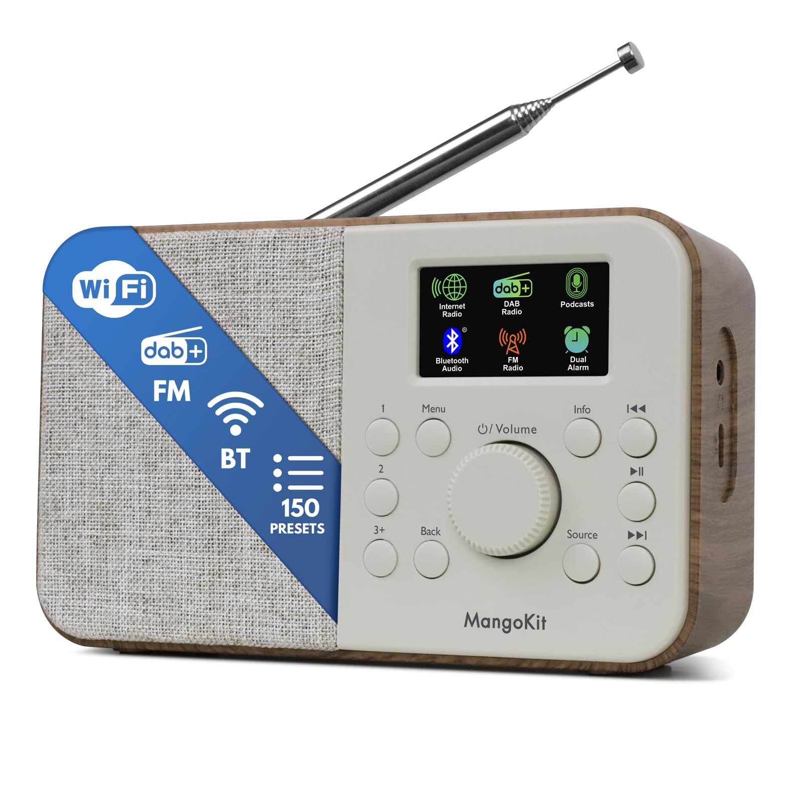 SR-L - Radio DAB Portatile con Bluetooth 5.3