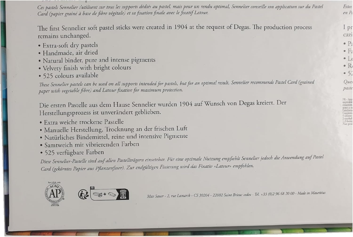 Sennelier 80 Metà Pastelli Secchi all'Ecu - immagine 8