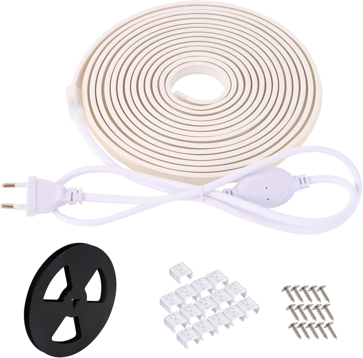 Pcning Striscia LED COB 220V 10M IP67 Bianco Freddo - immagine 5