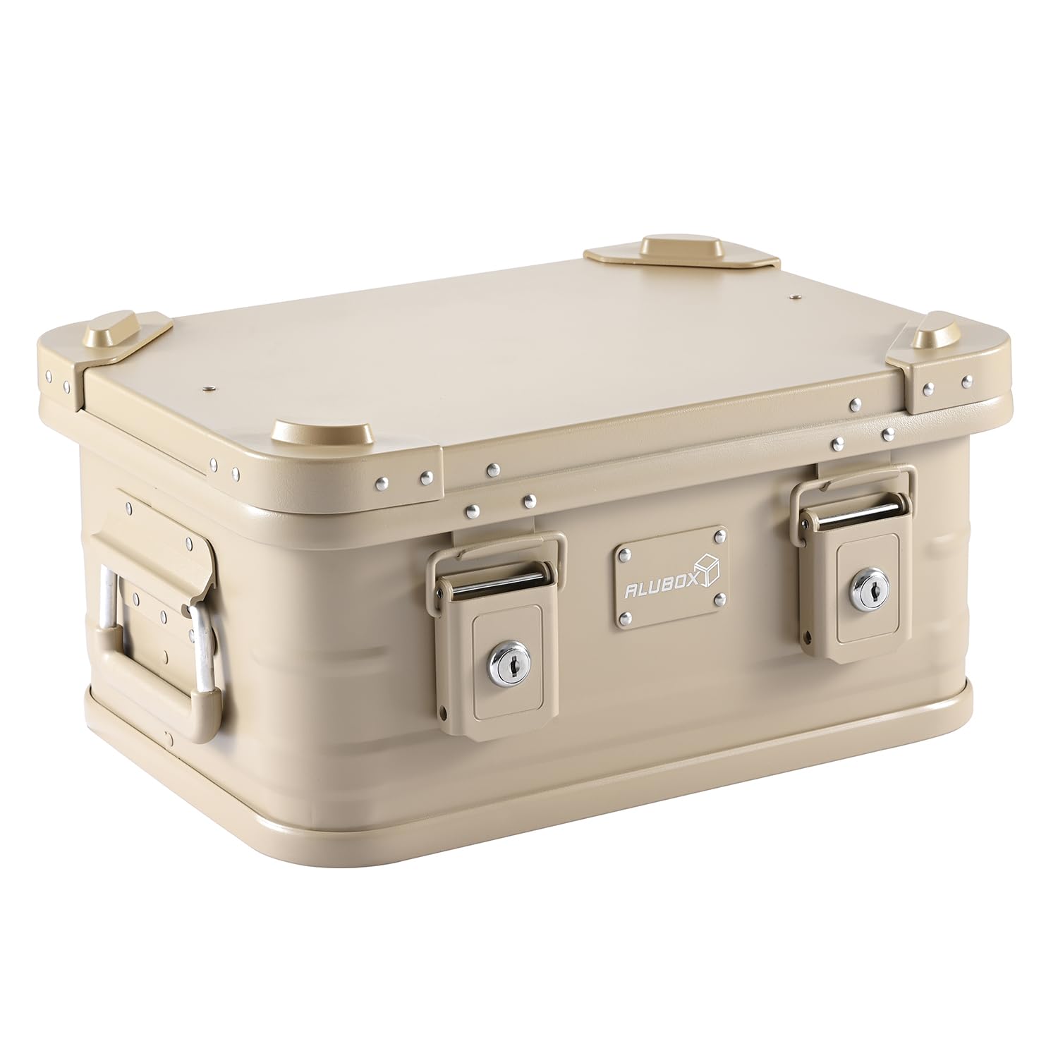 Alubox Scatola in Alluminio E18S Sahara Beige 18L