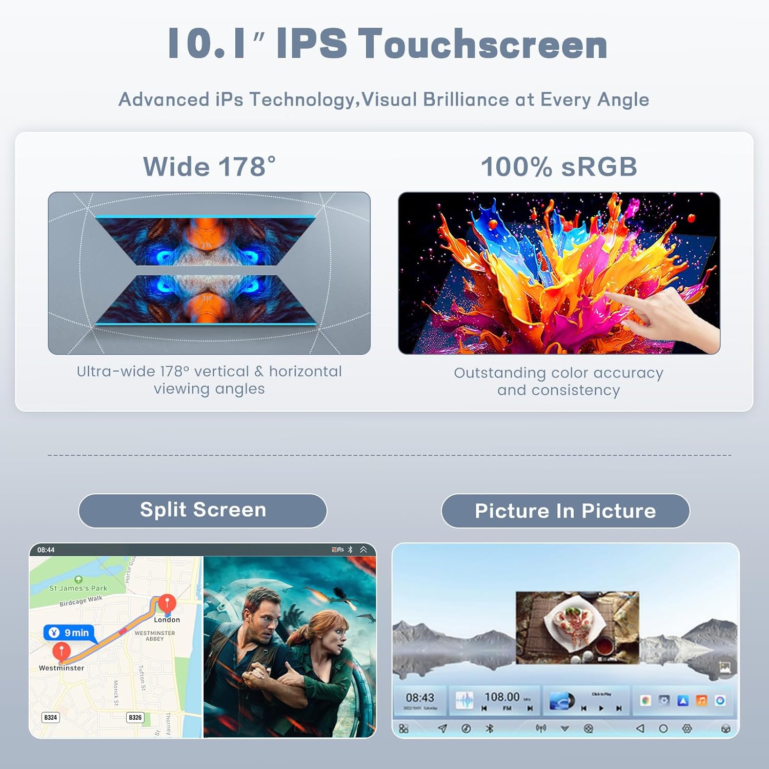 Hikity Autoradio Android 15 per Renault Master/Opel Movano - immagine 4
